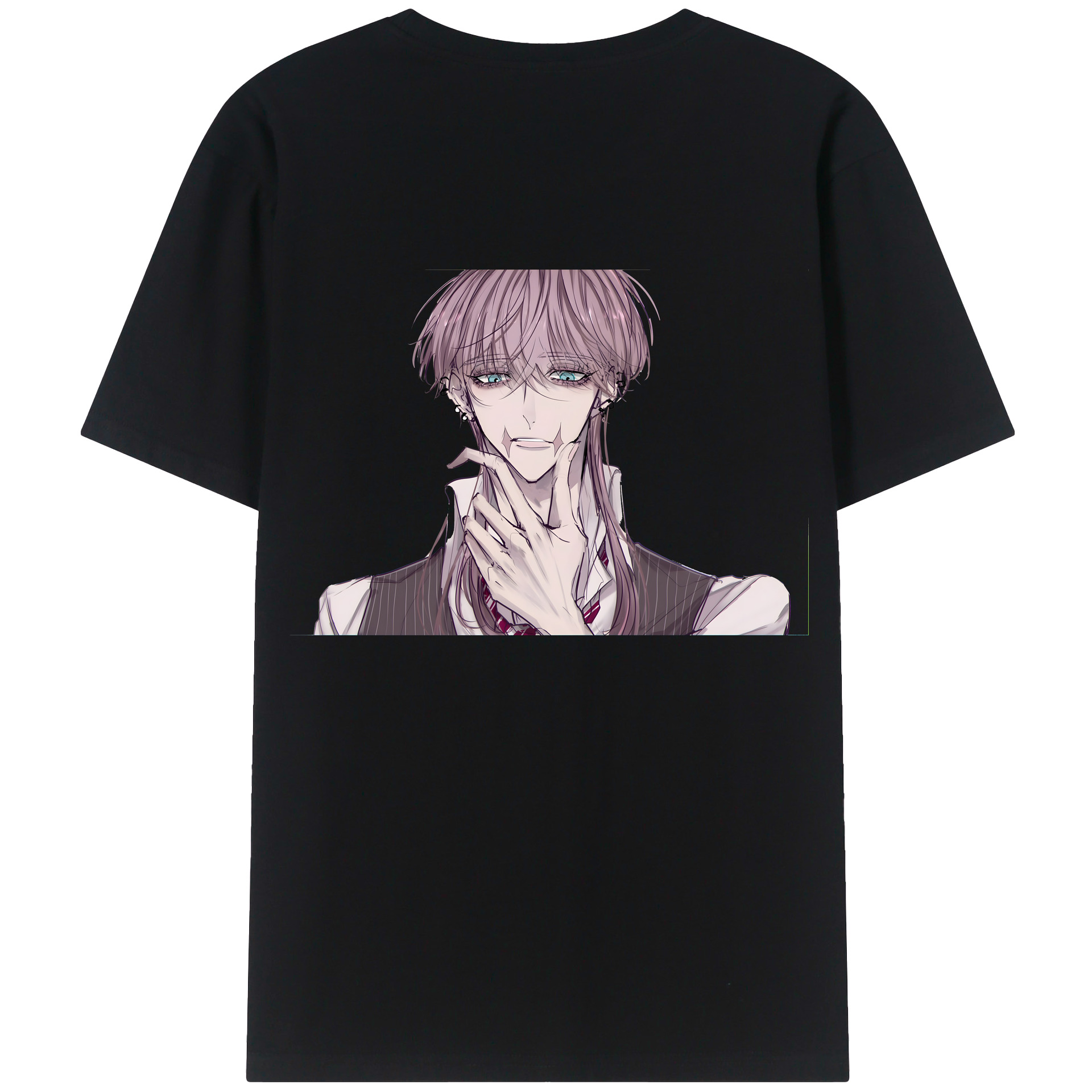 （画像用） 東京リベンジャーズ Tokyo Revengers 綿100％ メンズ半袖Tシャツ（バックプリント） 通気性