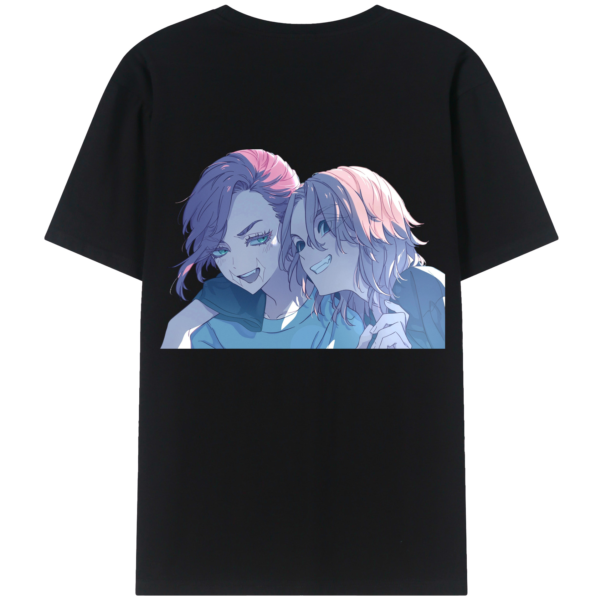 （画像用） 東京リベンジャーズ Tokyo Revengers 綿100％ メンズ半袖Tシャツ（バックプリント） 通気性