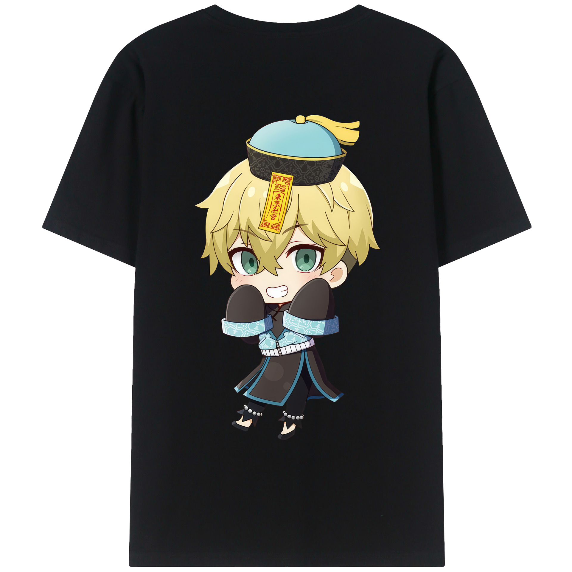 （画像用） 東京リベンジャーズ Tokyo Revengers 綿100％ メンズ半袖Tシャツ（バックプリント） 通気性