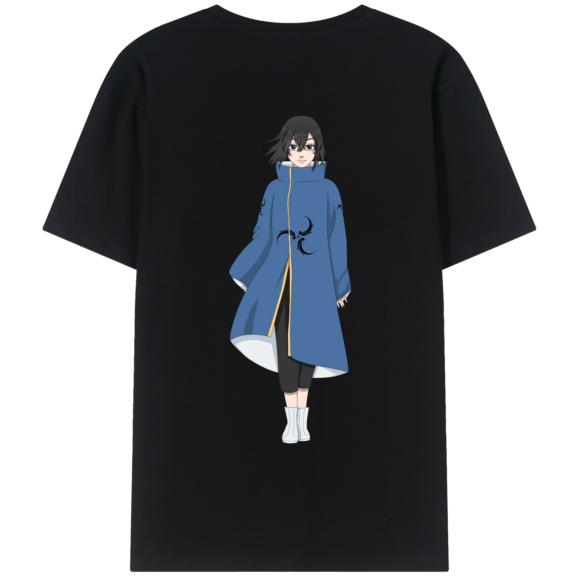 （画像用） 東京リベンジャーズ Tokyo Revengers 綿100％ メンズ半袖Tシャツ（バックプリント） 通気性