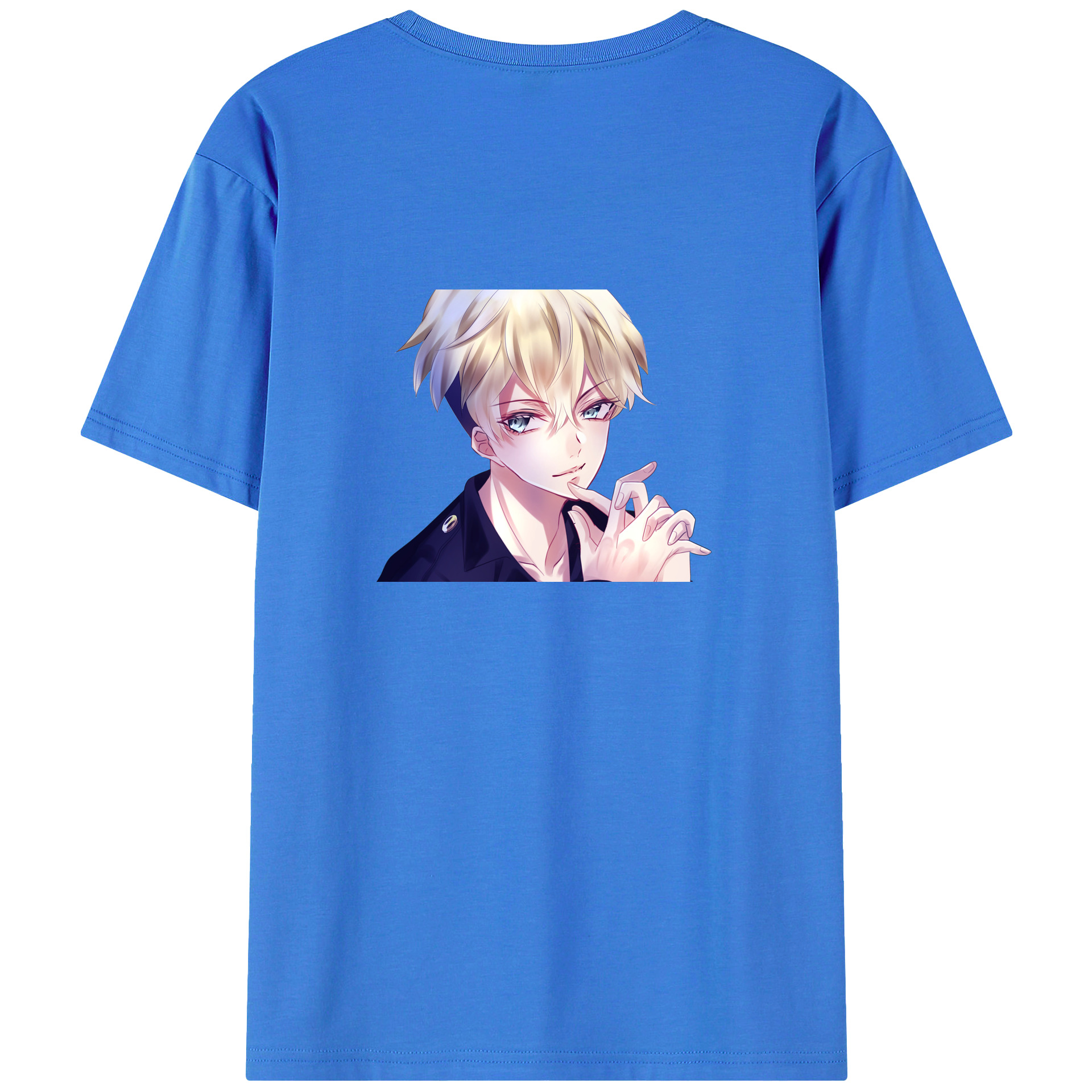 （画像用） 東京リベンジャーズ Tokyo Revengers 綿100％ メンズ半袖Tシャツ（バックプリント） 通気性
