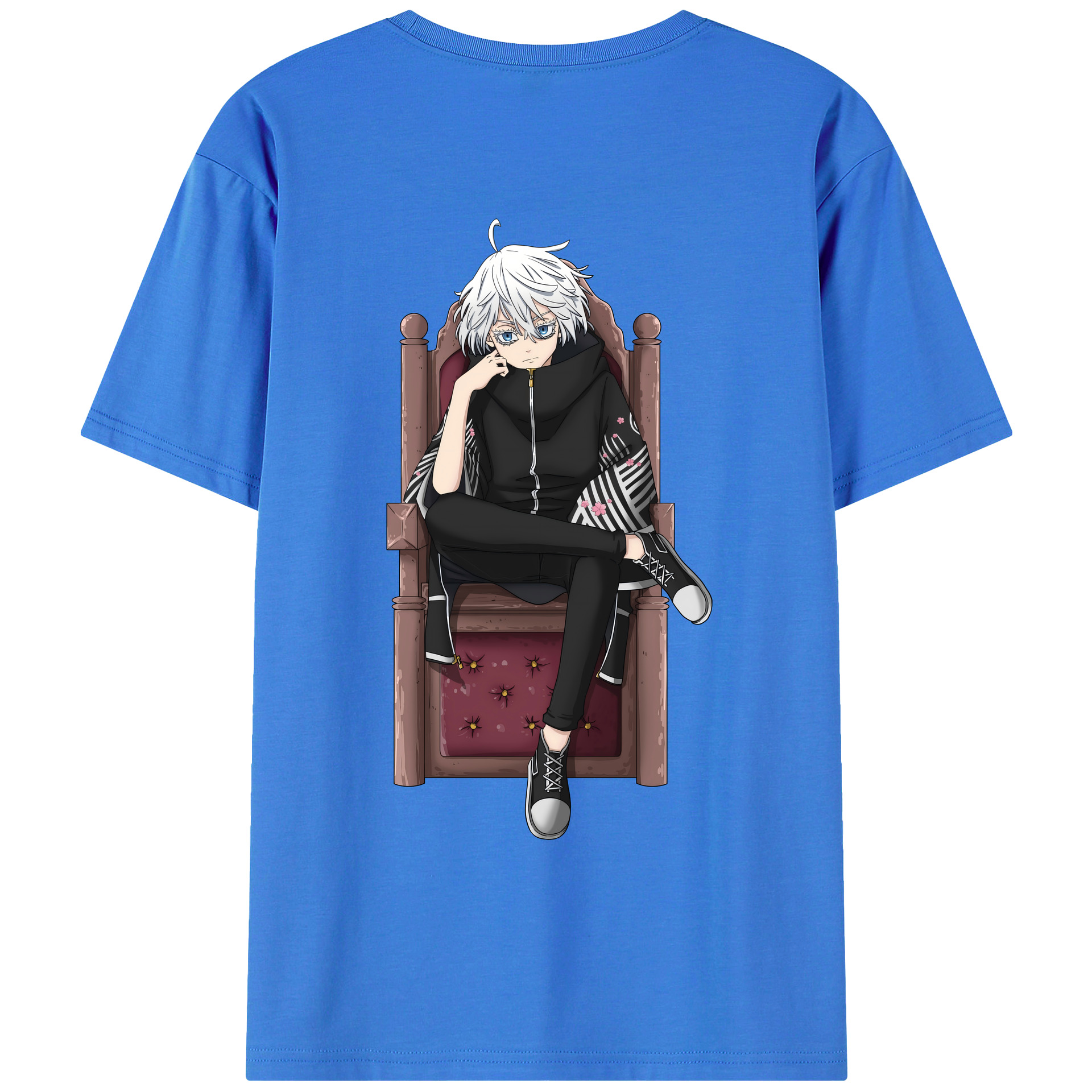 （画像用） 東京リベンジャーズ Tokyo Revengers 綿100％ メンズ半袖Tシャツ（バックプリント） 通気性