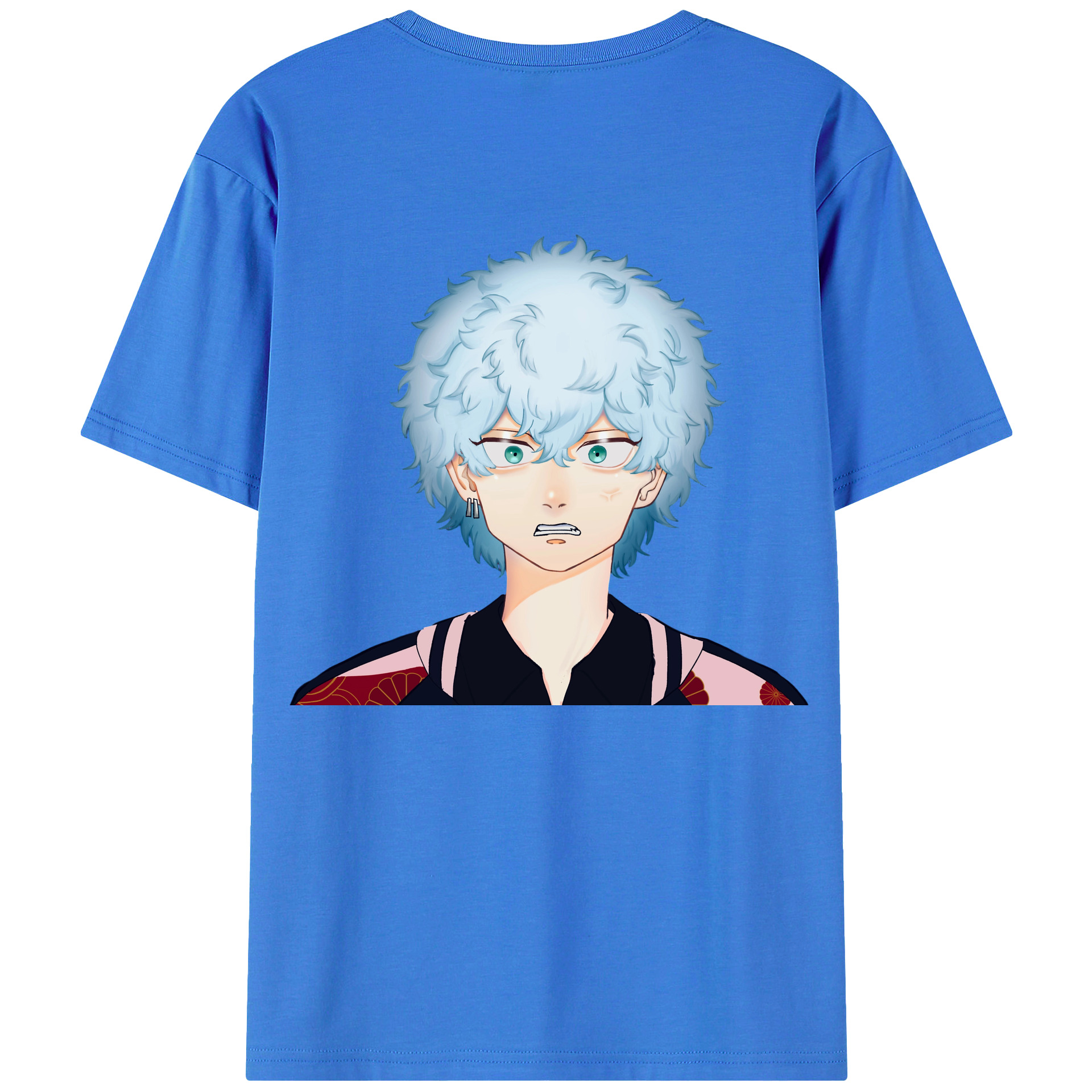 （画像用） 東京リベンジャーズ Tokyo Revengers 綿100％ メンズ半袖Tシャツ（バックプリント） 通気性