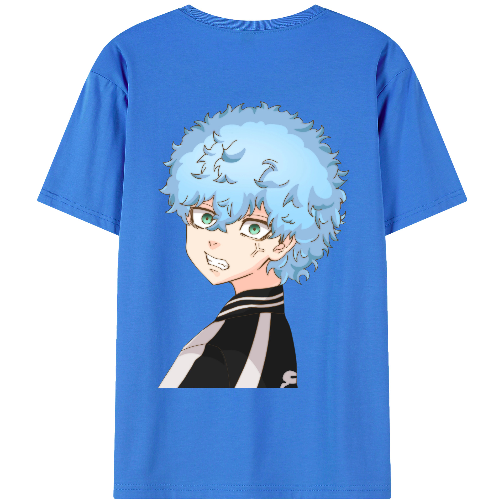 （画像用） 東京リベンジャーズ Tokyo Revengers 綿100％ メンズ半袖Tシャツ（バックプリント） 通気性