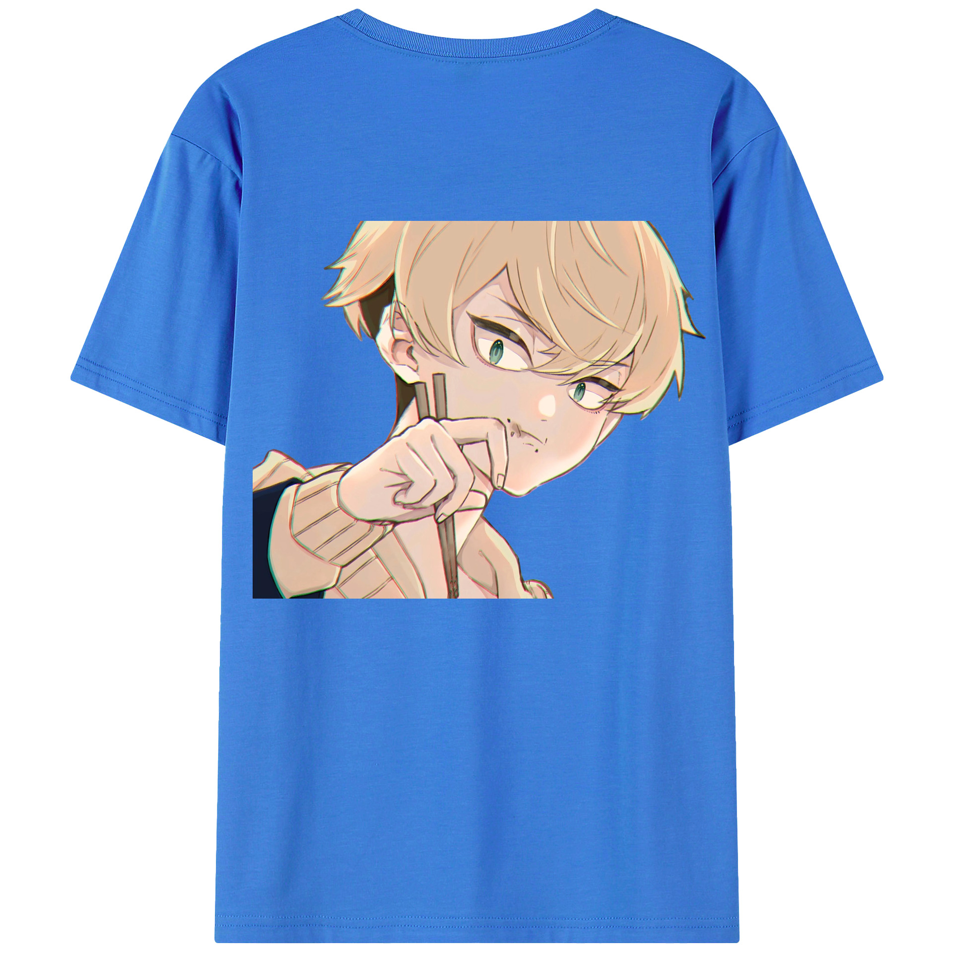 （画像用） 東京リベンジャーズ Tokyo Revengers 綿100％ メンズ半袖Tシャツ（バックプリント） 通気性