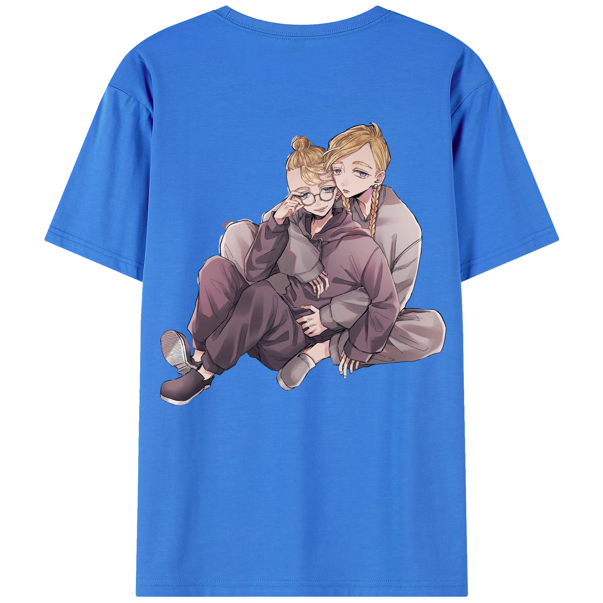 （画像用） 東京リベンジャーズ Tokyo Revengers 綿100％ メンズ半袖Tシャツ（バックプリント） 通気性