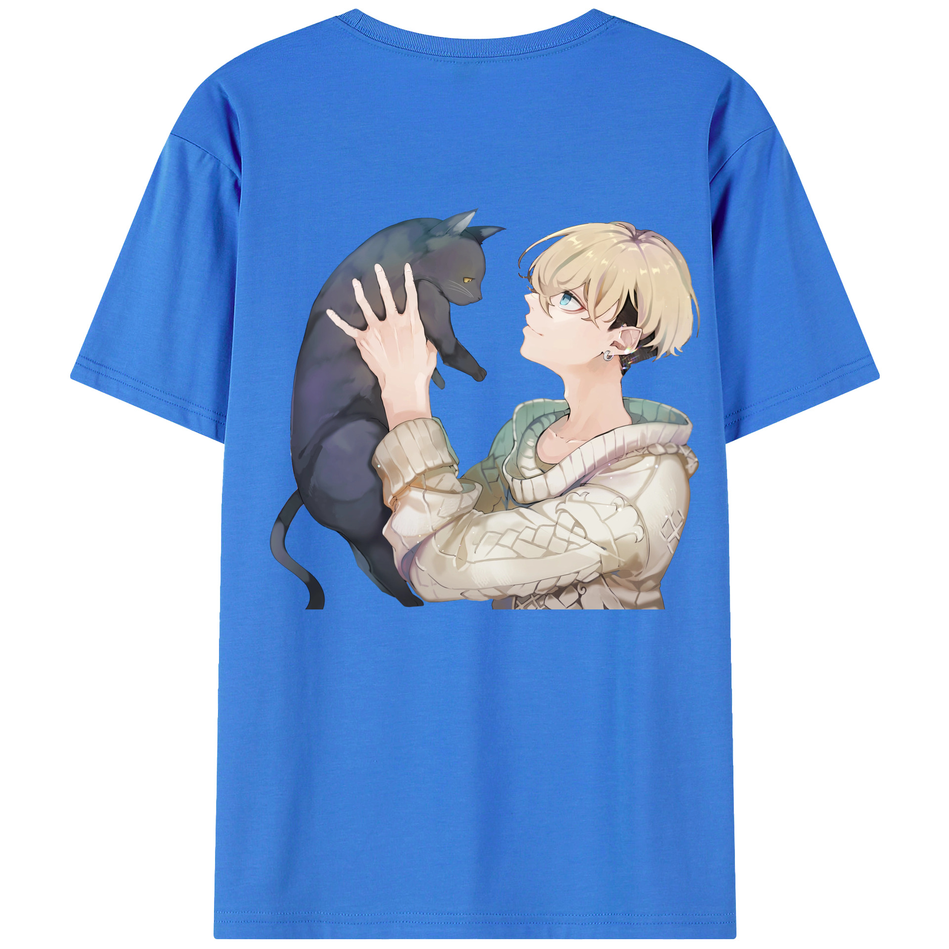 （画像用） 東京リベンジャーズ Tokyo Revengers 綿100％ メンズ半袖Tシャツ（バックプリント） 通気性