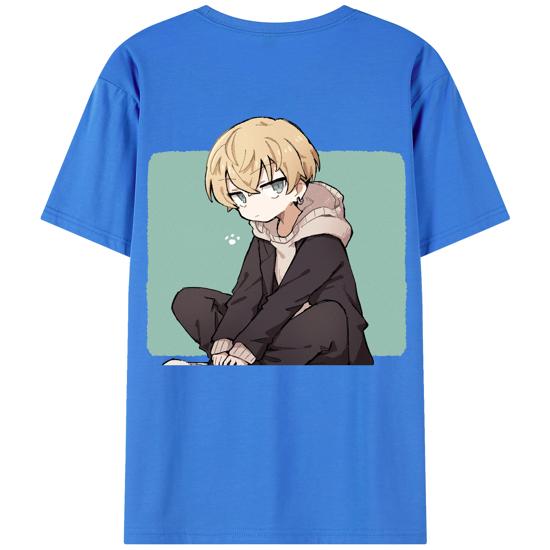 （画像用） 東京リベンジャーズ Tokyo Revengers 綿100％ メンズ半袖Tシャツ（バックプリント） 通気性