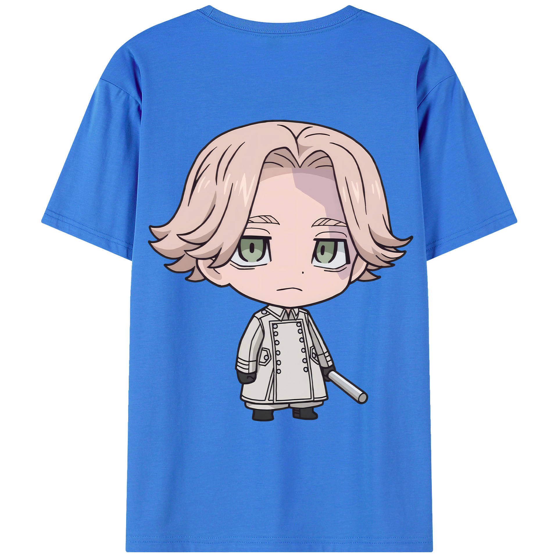 （画像用） 東京リベンジャーズ Tokyo Revengers 綿100％ メンズ半袖Tシャツ（バックプリント） 通気性