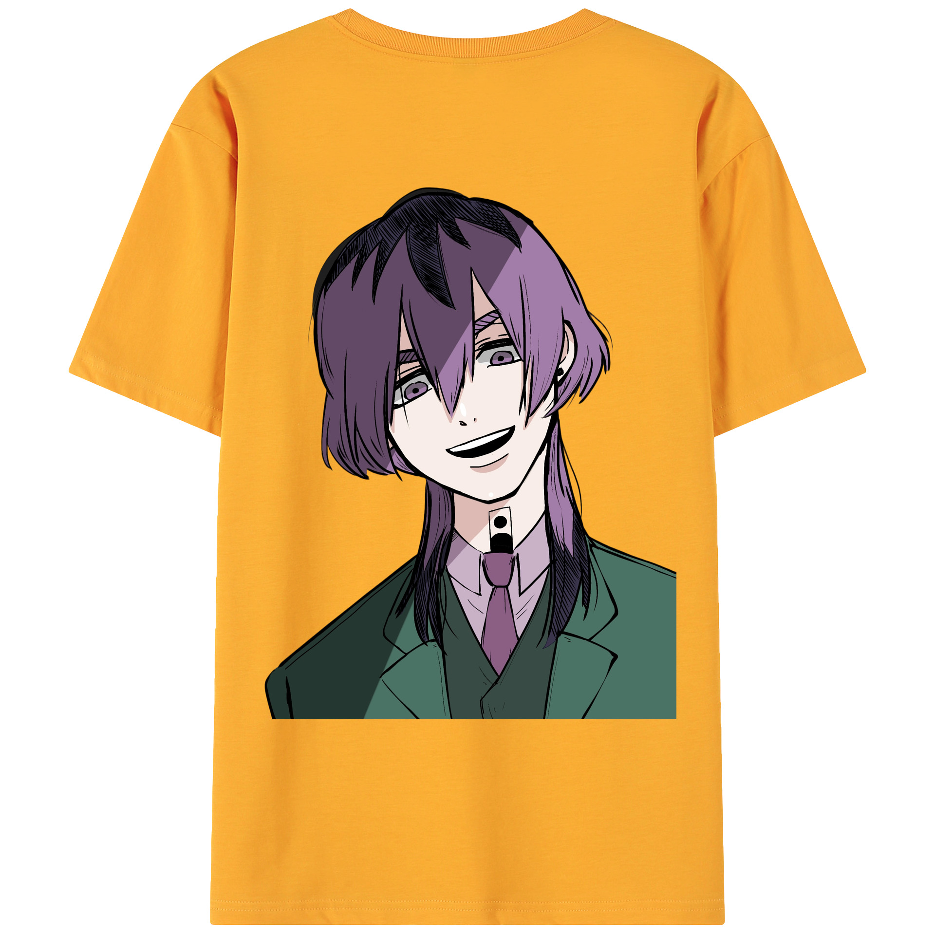（画像用） 東京リベンジャーズ Tokyo Revengers 綿100％ メンズ半袖Tシャツ（バックプリント） 通気性
