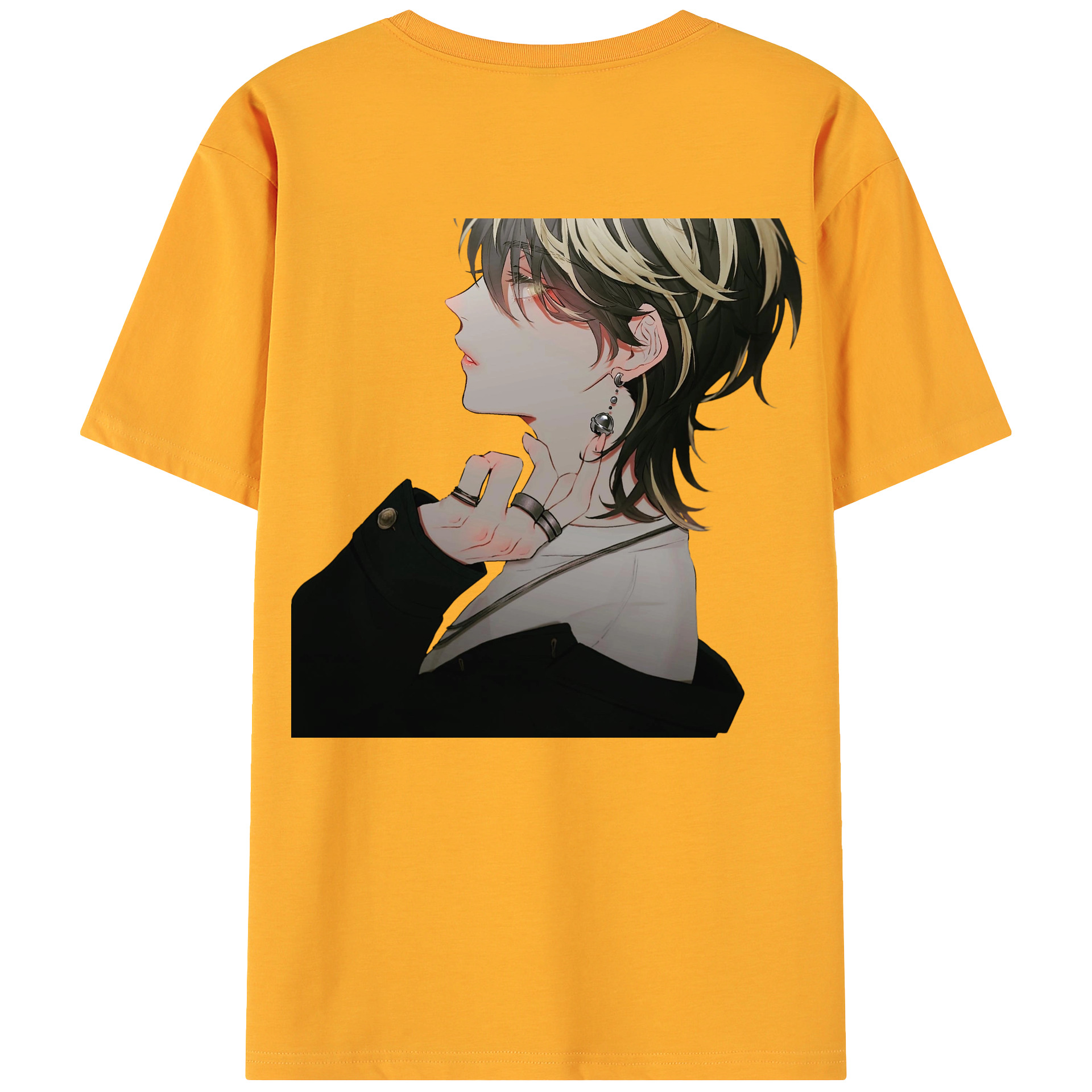 （画像用） 東京リベンジャーズ Tokyo Revengers 綿100％ メンズ半袖Tシャツ（バックプリント） 通気性