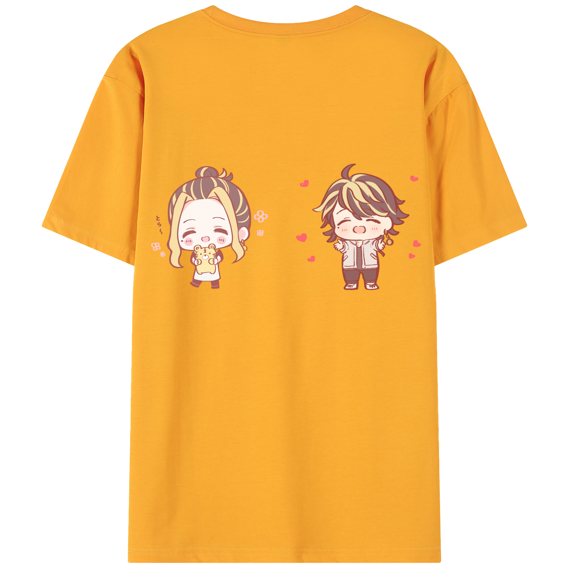 （画像用） 東京リベンジャーズ Tokyo Revengers 綿100％ メンズ半袖Tシャツ（バックプリント） 通気性