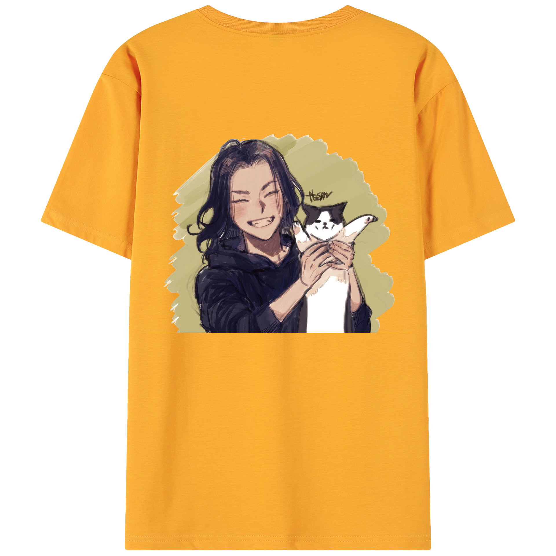 （画像用） 東京リベンジャーズ Tokyo Revengers 綿100％ メンズ半袖Tシャツ（バックプリント） 通気性