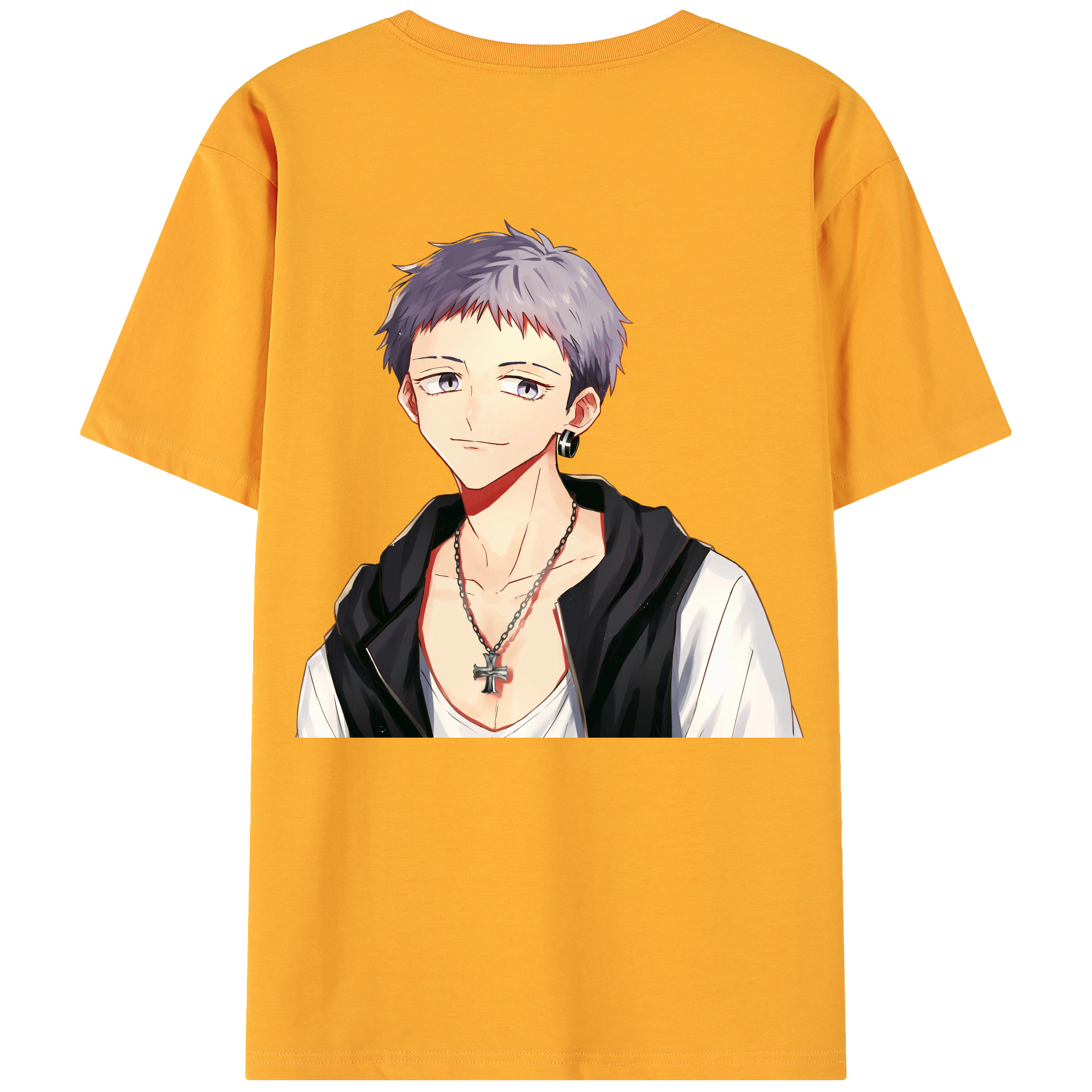 （画像用） 東京リベンジャーズ Tokyo Revengers 綿100％ メンズ半袖Tシャツ（バックプリント） 通気性