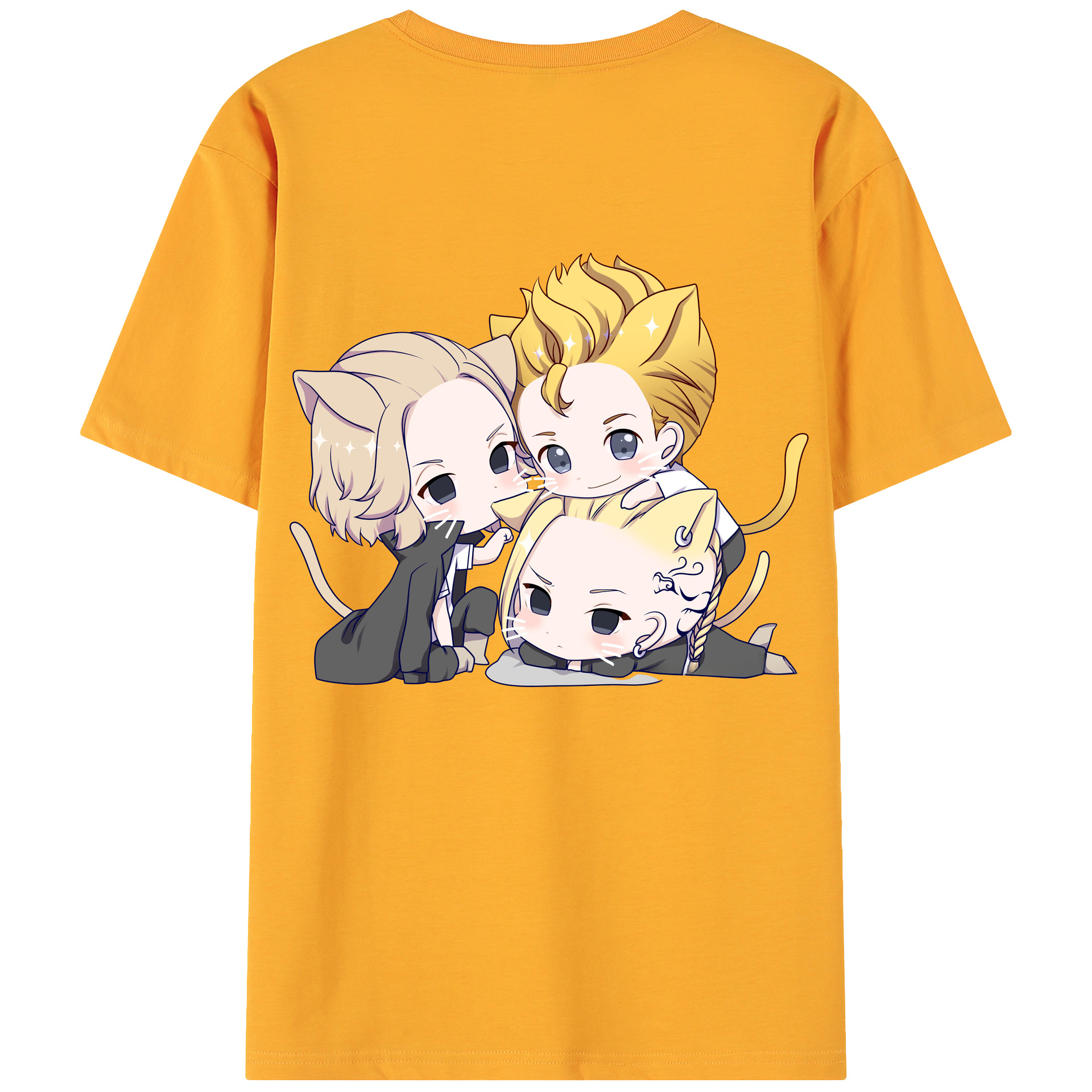 （画像用） 東京リベンジャーズ Tokyo Revengers 綿100％ メンズ半袖Tシャツ（バックプリント） 通気性