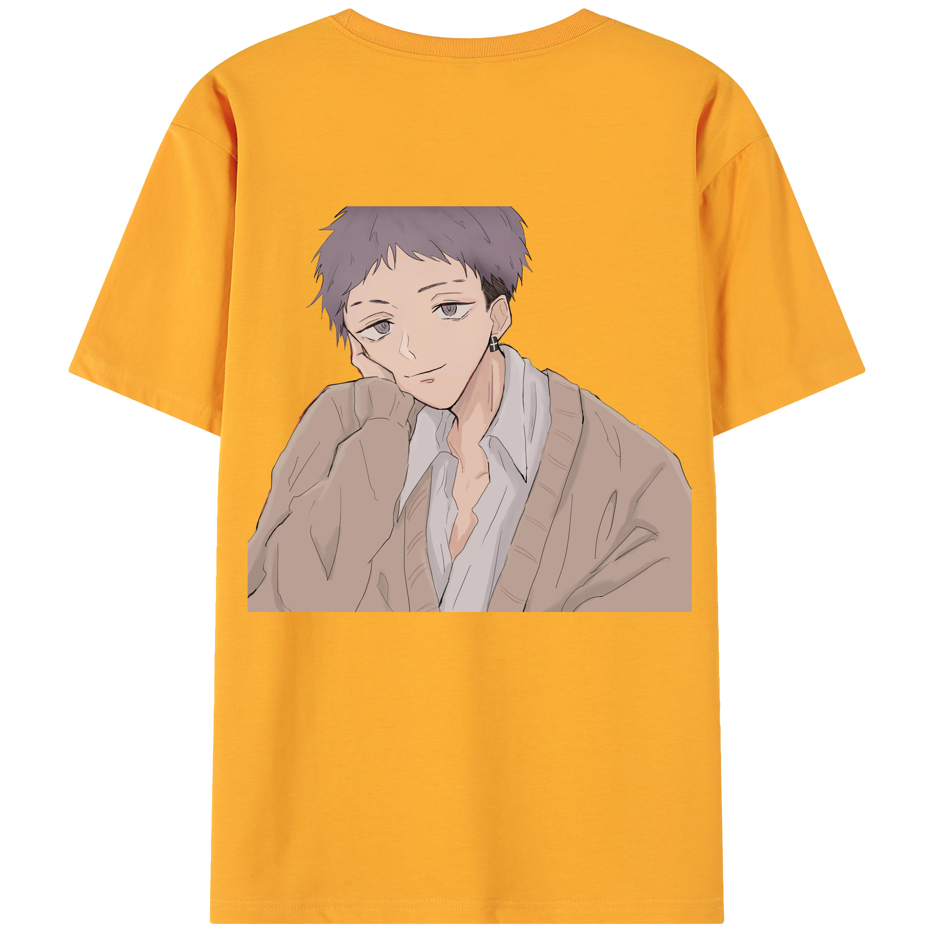 （画像用） 東京リベンジャーズ Tokyo Revengers 綿100％ メンズ半袖Tシャツ（バックプリント） 通気性