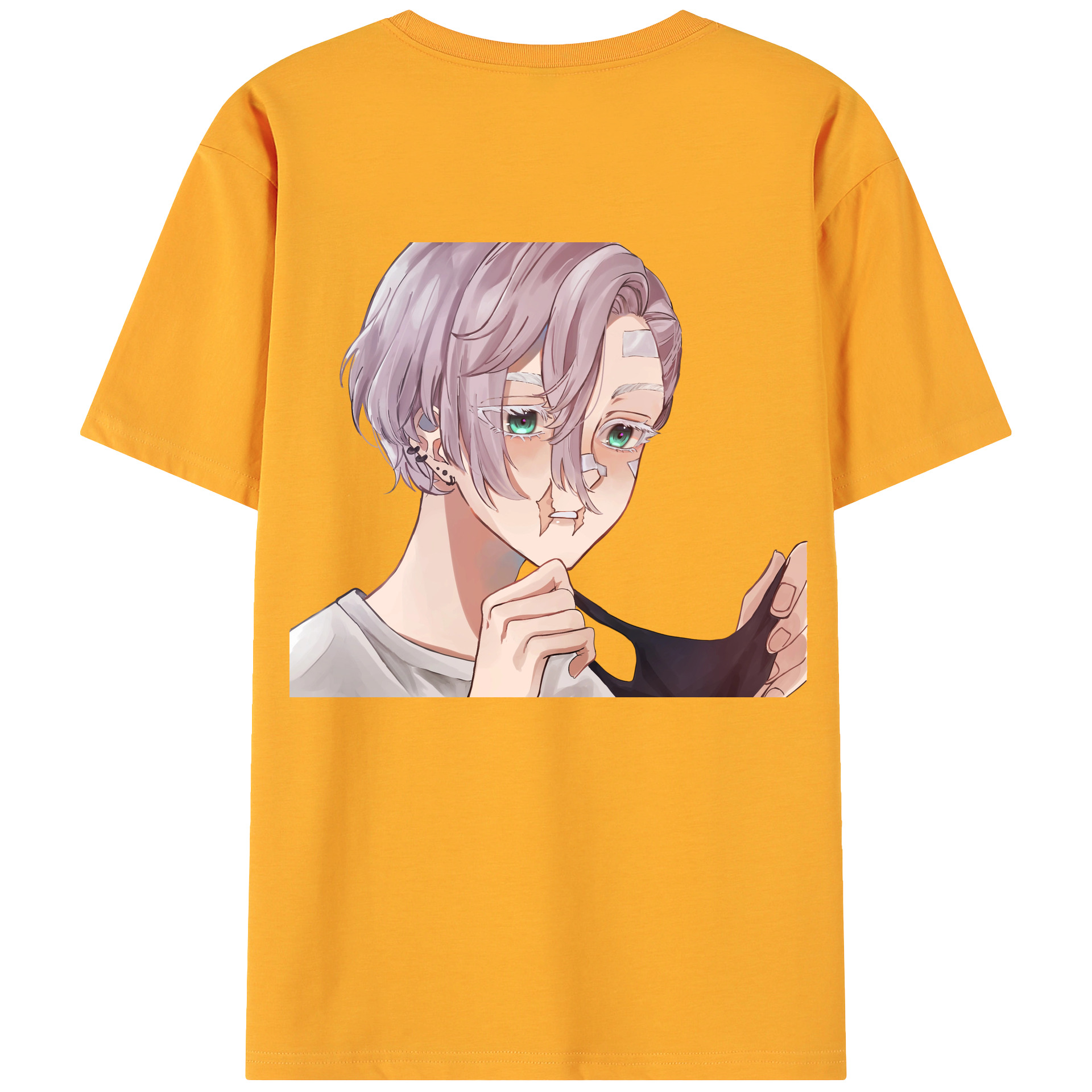 （画像用） 東京リベンジャーズ Tokyo Revengers 綿100％ メンズ半袖Tシャツ（バックプリント） 通気性