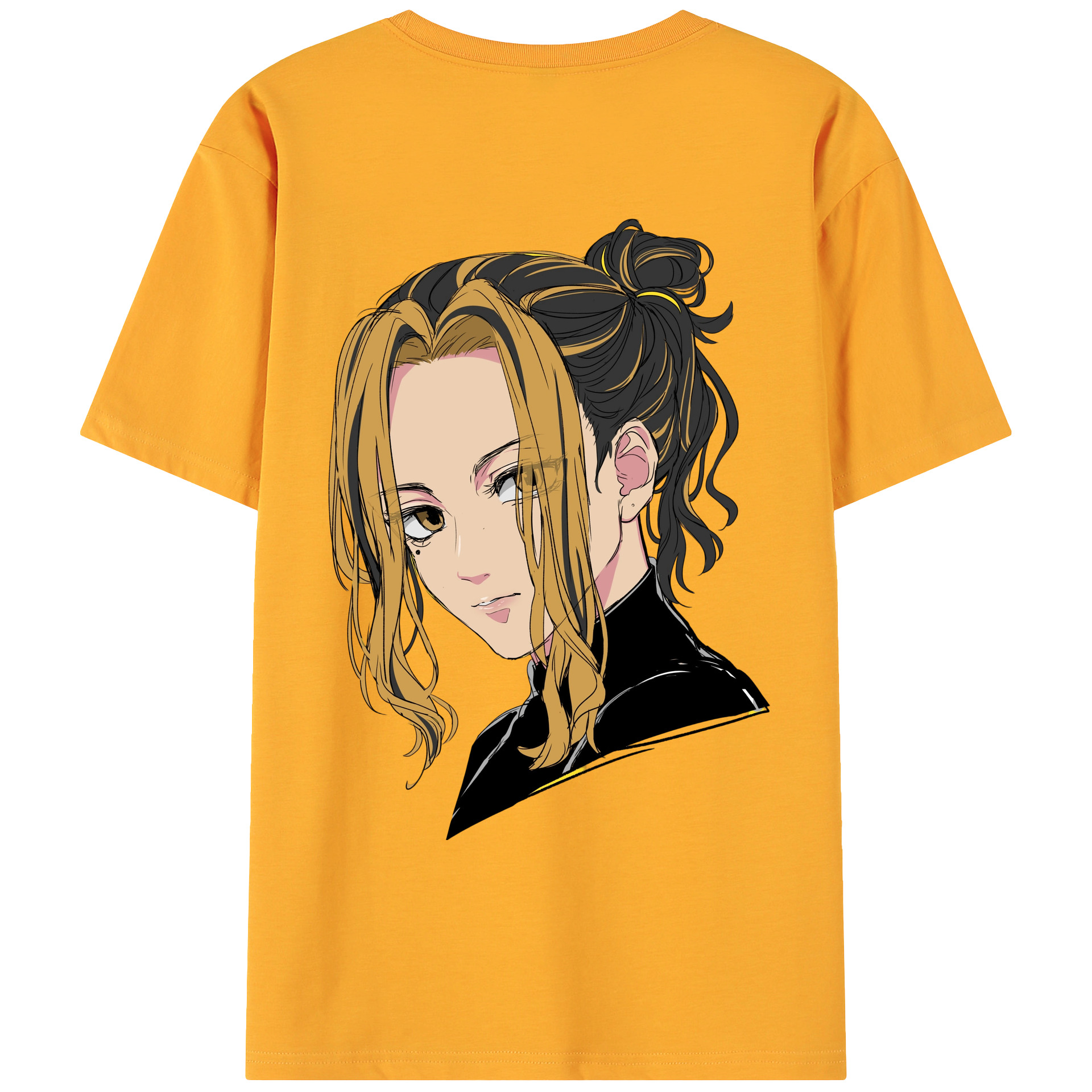 （画像用） 東京リベンジャーズ Tokyo Revengers 綿100％ メンズ半袖Tシャツ（バックプリント） 通気性