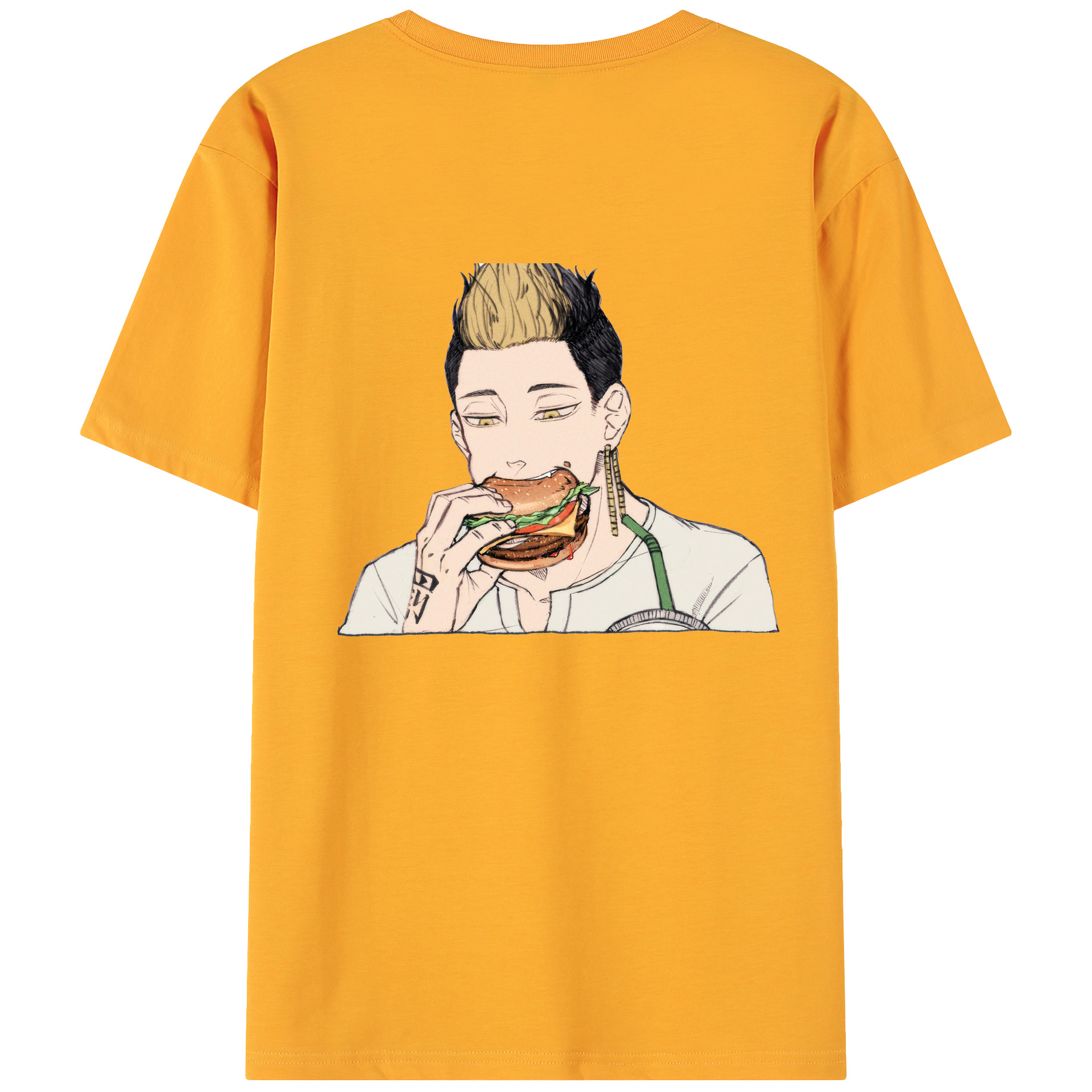 （画像用） 東京リベンジャーズ Tokyo Revengers 綿100％ メンズ半袖Tシャツ（バックプリント） 通気性