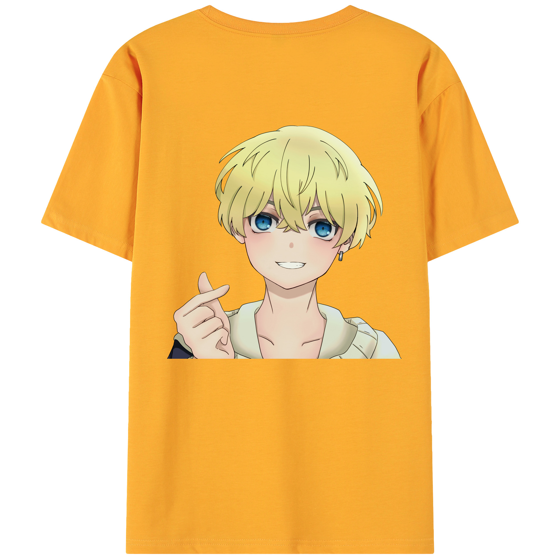 （画像用） 東京リベンジャーズ Tokyo Revengers 綿100％ メンズ半袖Tシャツ（バックプリント） 通気性