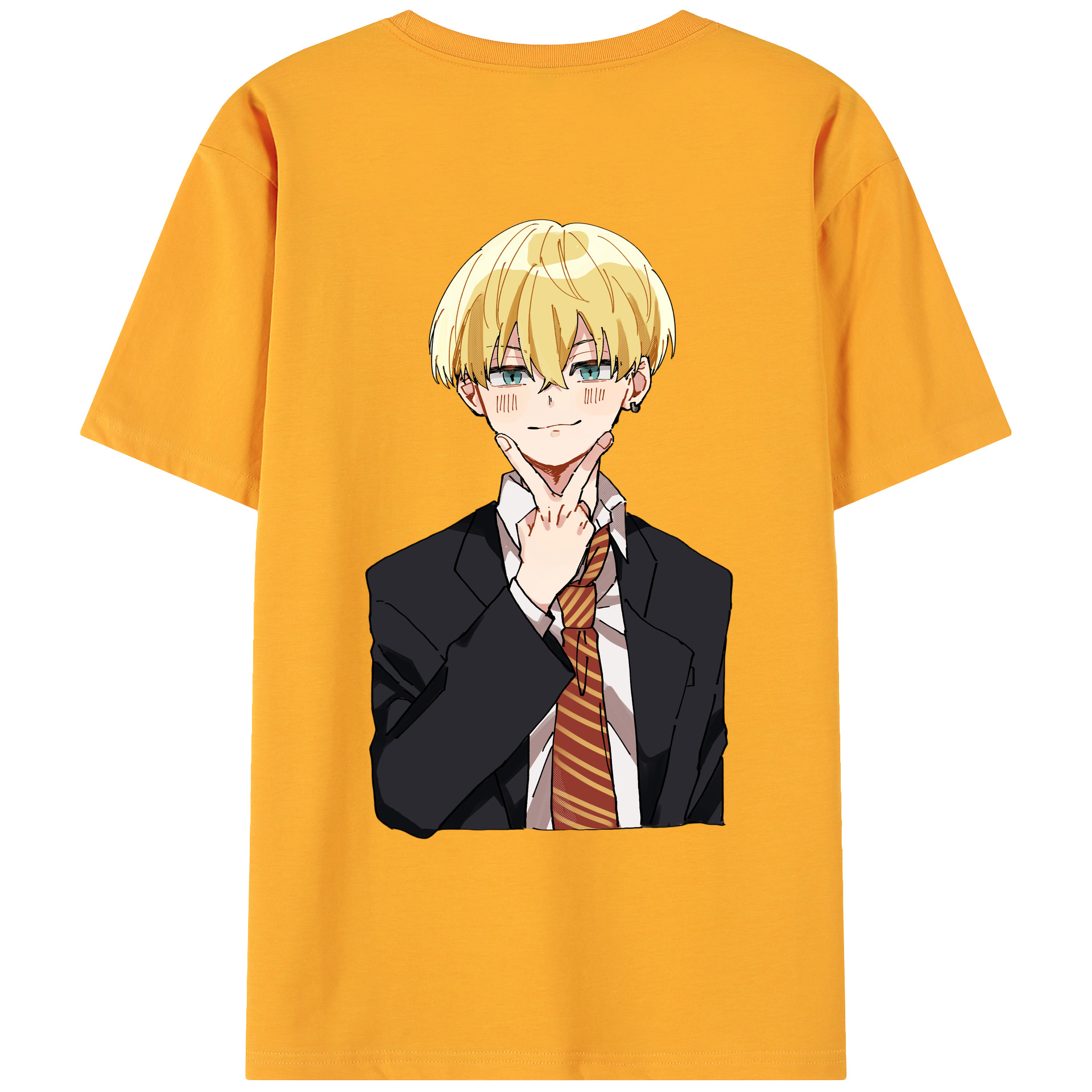 （画像用） 東京リベンジャーズ Tokyo Revengers 綿100％ メンズ半袖Tシャツ（バックプリント） 通気性