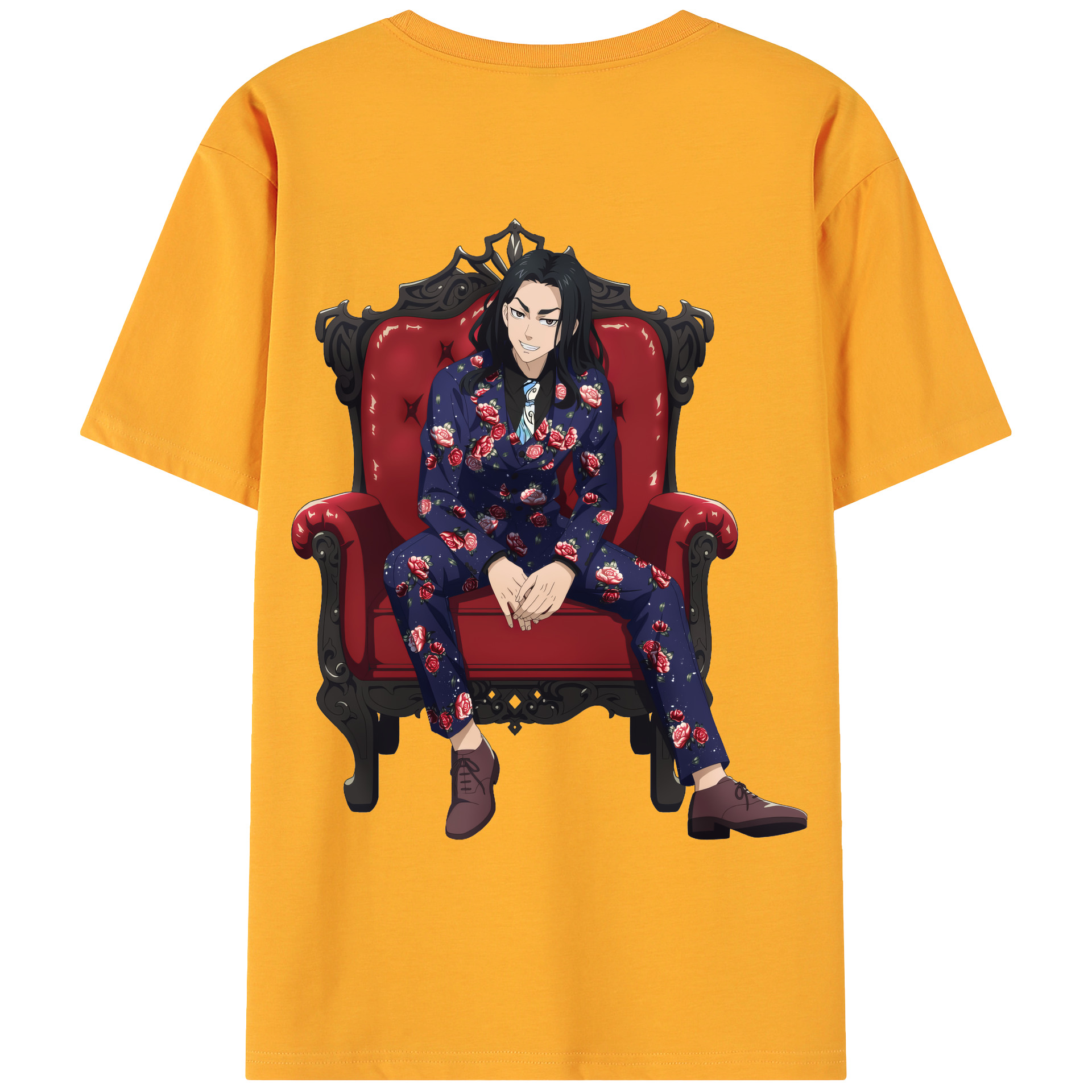 （画像用） 東京リベンジャーズ Tokyo Revengers 綿100％ メンズ半袖Tシャツ（バックプリント） 通気性