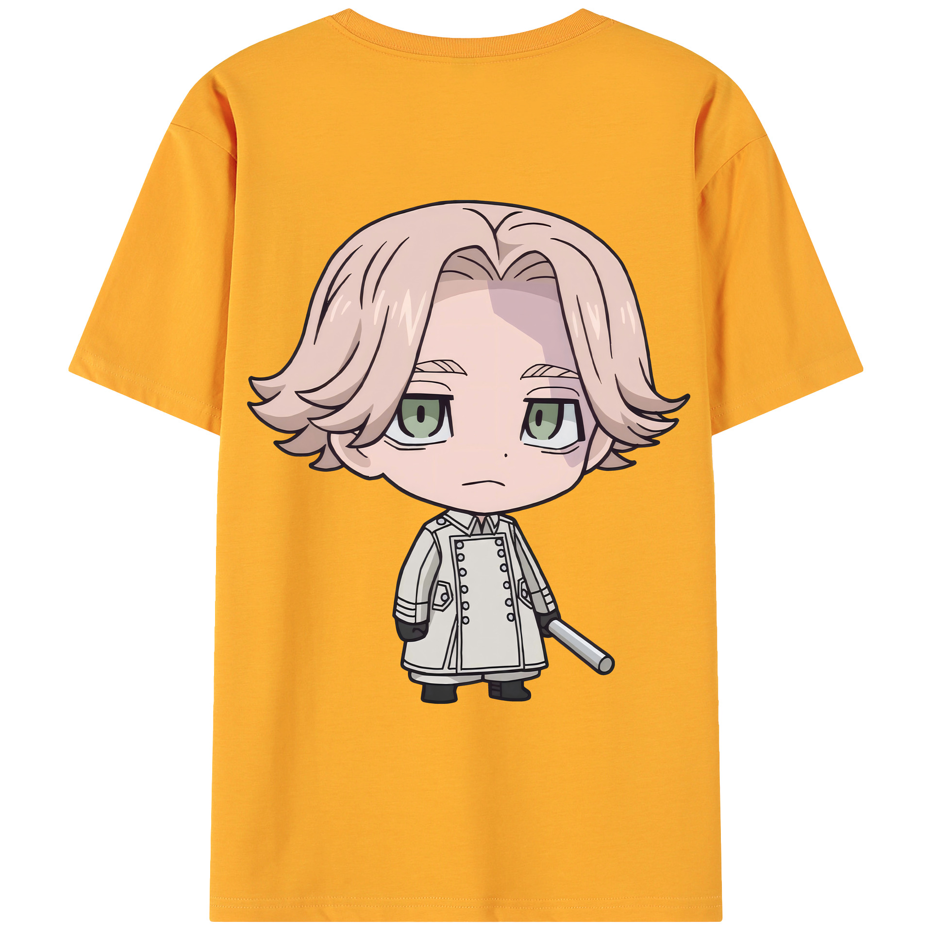 （画像用） 東京リベンジャーズ Tokyo Revengers 綿100％ メンズ半袖Tシャツ（バックプリント） 通気性