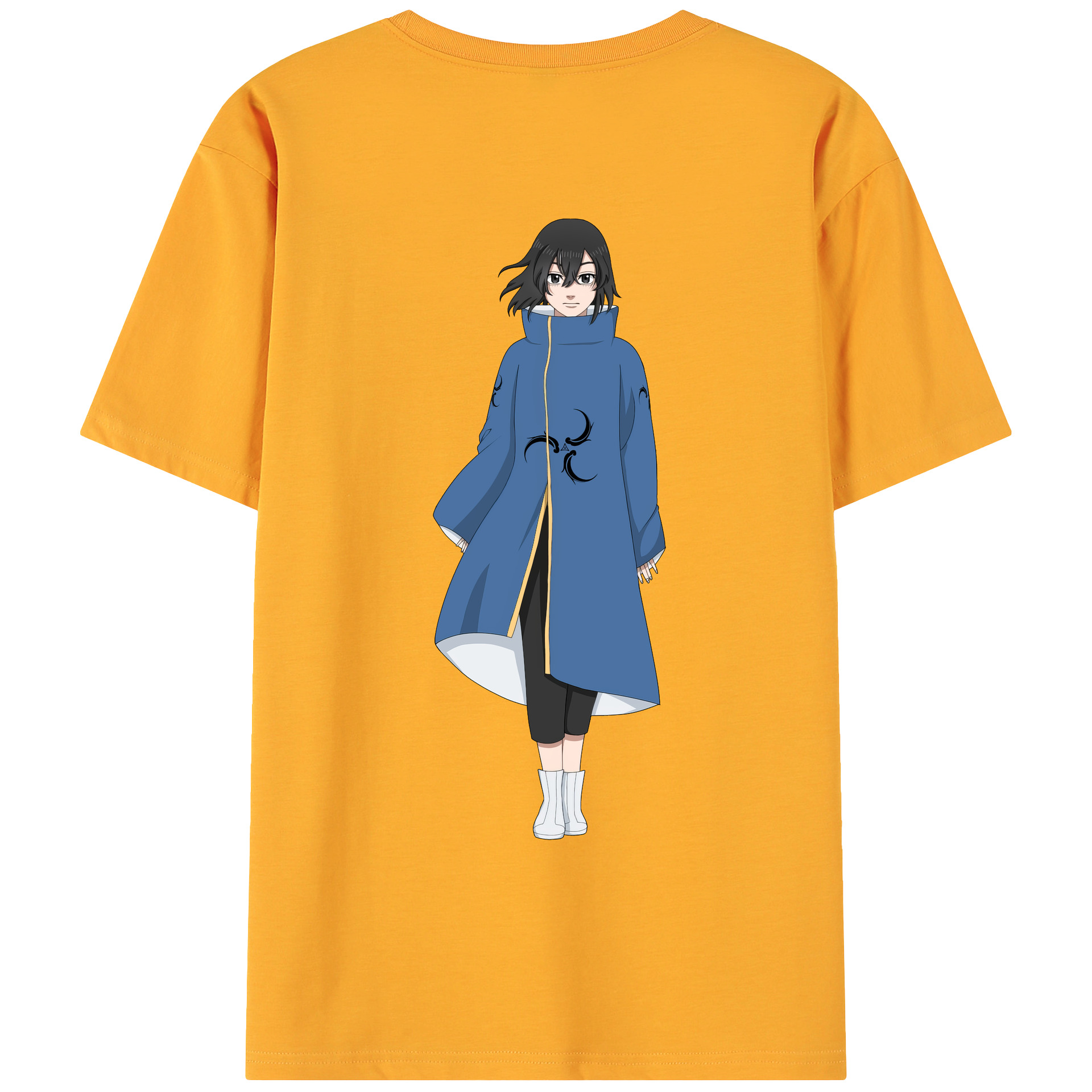 （画像用） 東京リベンジャーズ Tokyo Revengers 綿100％ メンズ半袖Tシャツ（バックプリント） 通気性