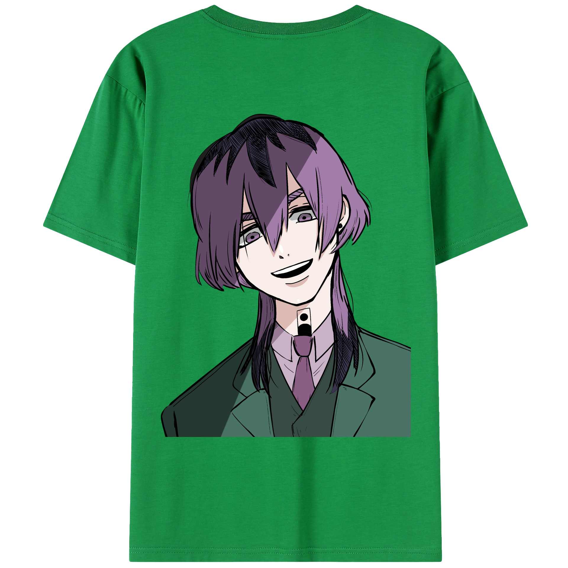 （画像用） 東京リベンジャーズ Tokyo Revengers 綿100％ メンズ半袖Tシャツ（バックプリント） 通気性