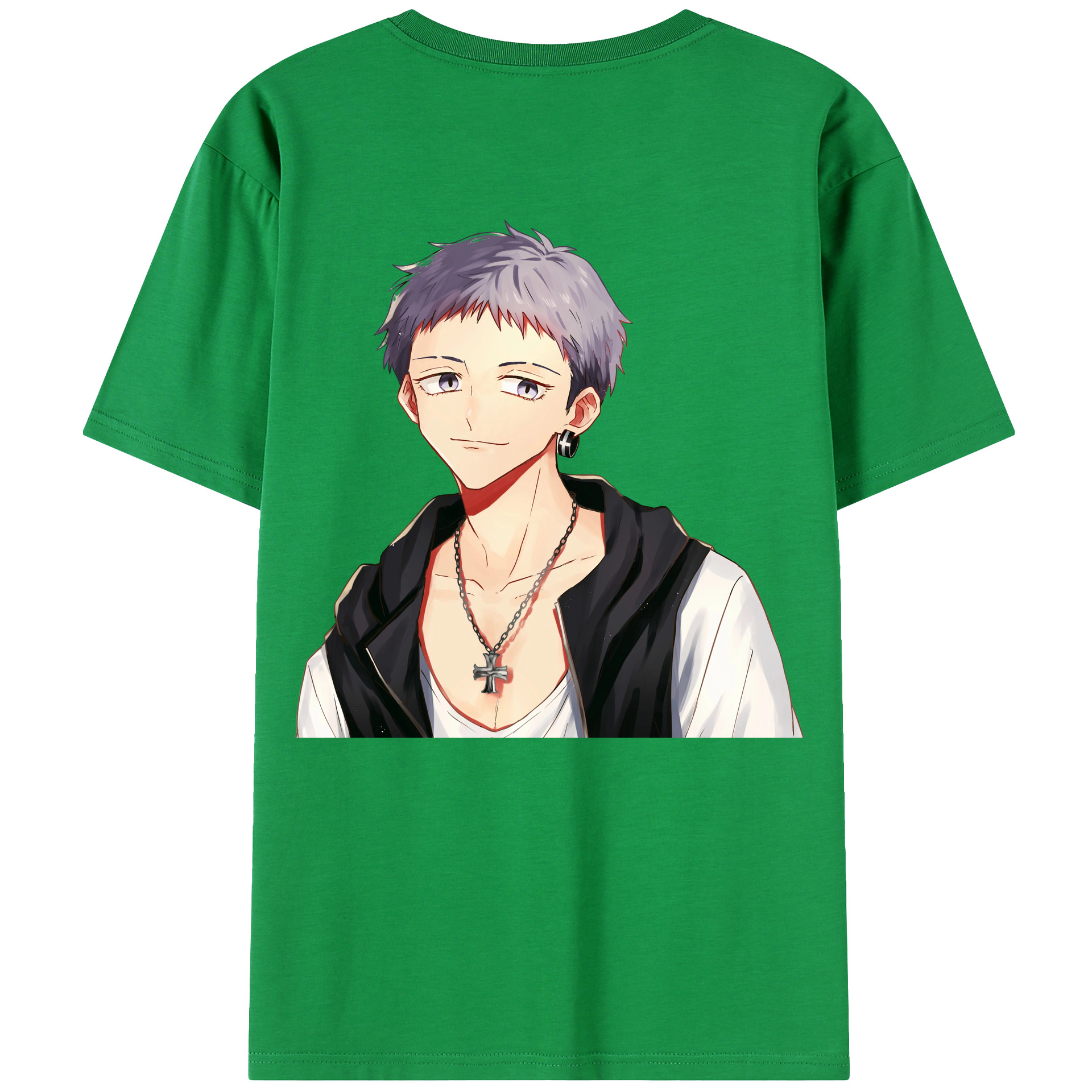 （画像用） 東京リベンジャーズ Tokyo Revengers 綿100％ メンズ半袖Tシャツ（バックプリント） 通気性