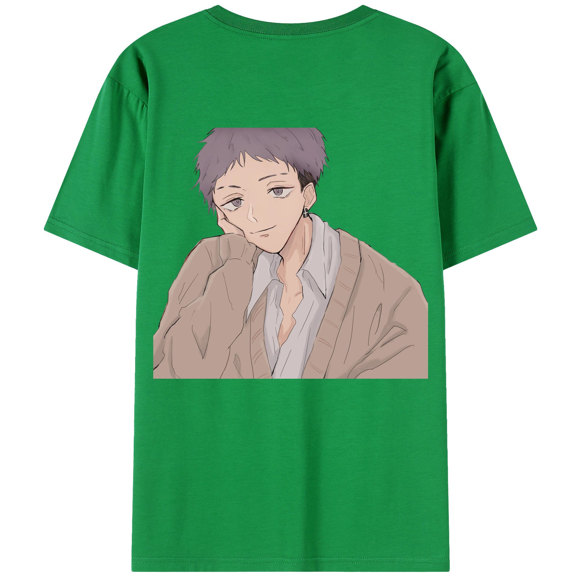 （画像用） 東京リベンジャーズ Tokyo Revengers 綿100％ メンズ半袖Tシャツ（バックプリント） 通気性