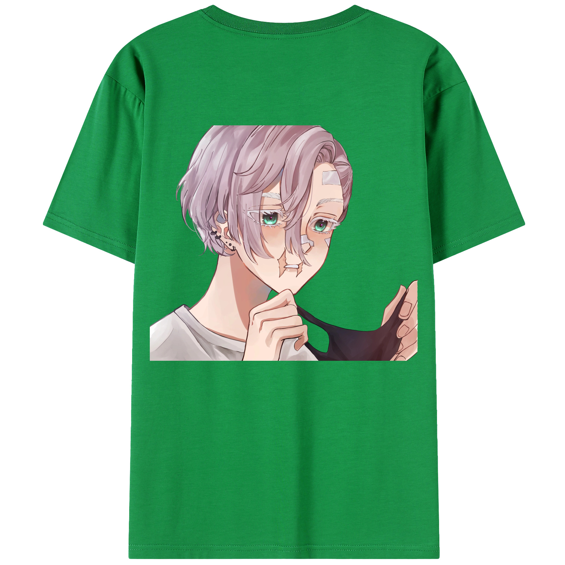 （画像用） 東京リベンジャーズ Tokyo Revengers 綿100％ メンズ半袖Tシャツ（バックプリント） 通気性