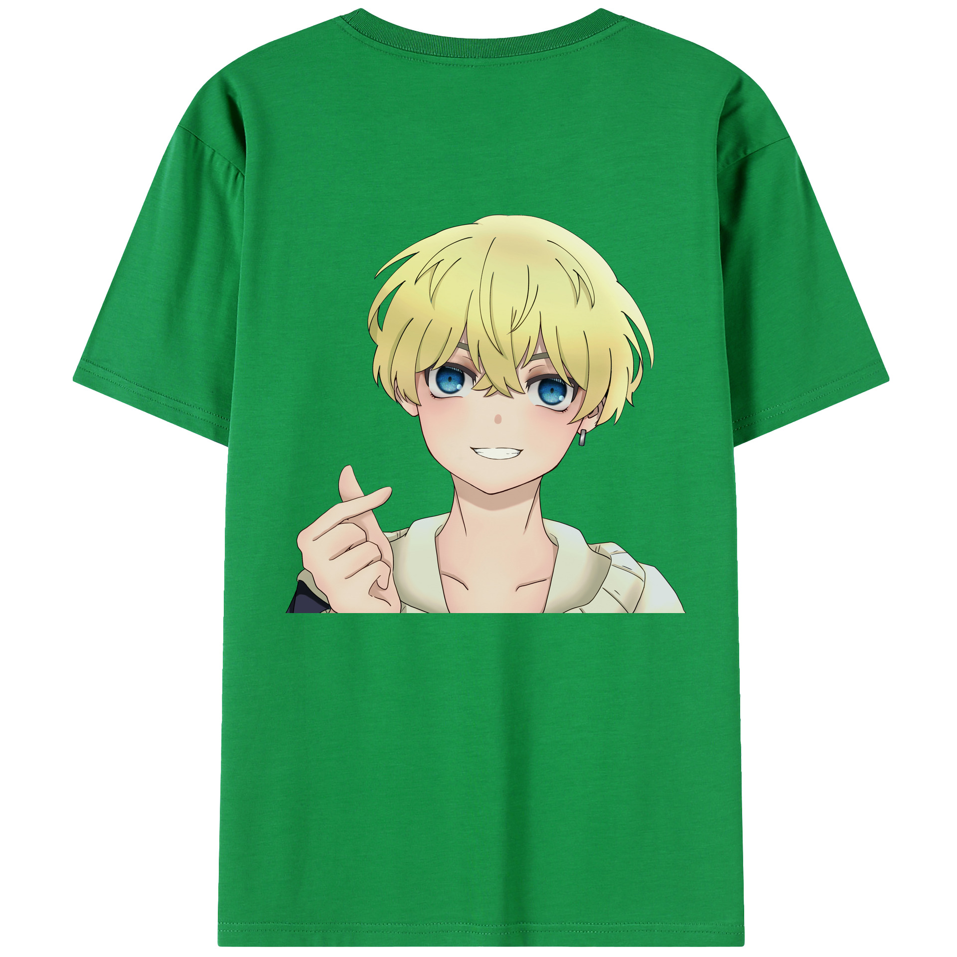 （画像用） 東京リベンジャーズ Tokyo Revengers 綿100％ メンズ半袖Tシャツ（バックプリント） 通気性
