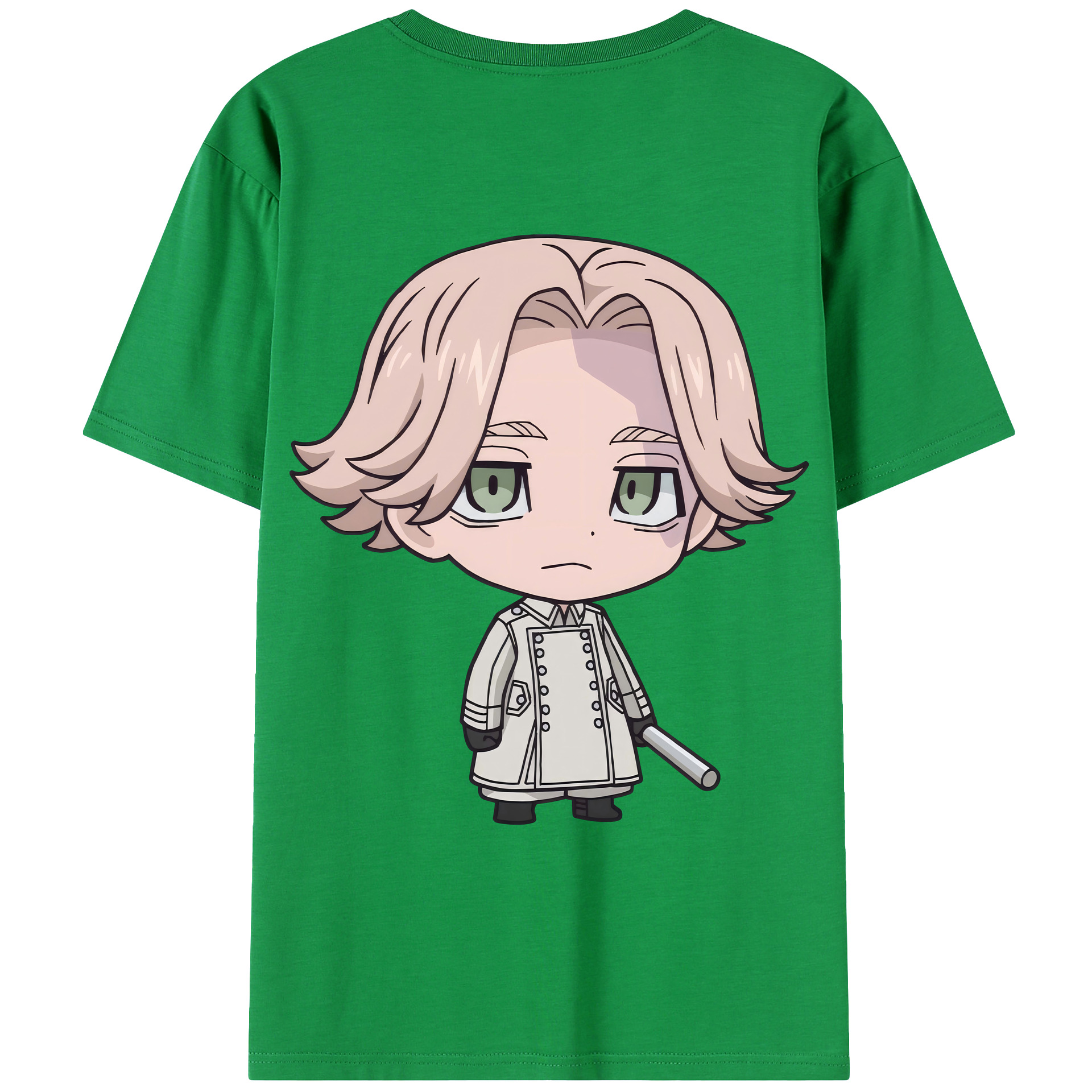 （画像用） 東京リベンジャーズ Tokyo Revengers 綿100％ メンズ半袖Tシャツ（バックプリント） 通気性