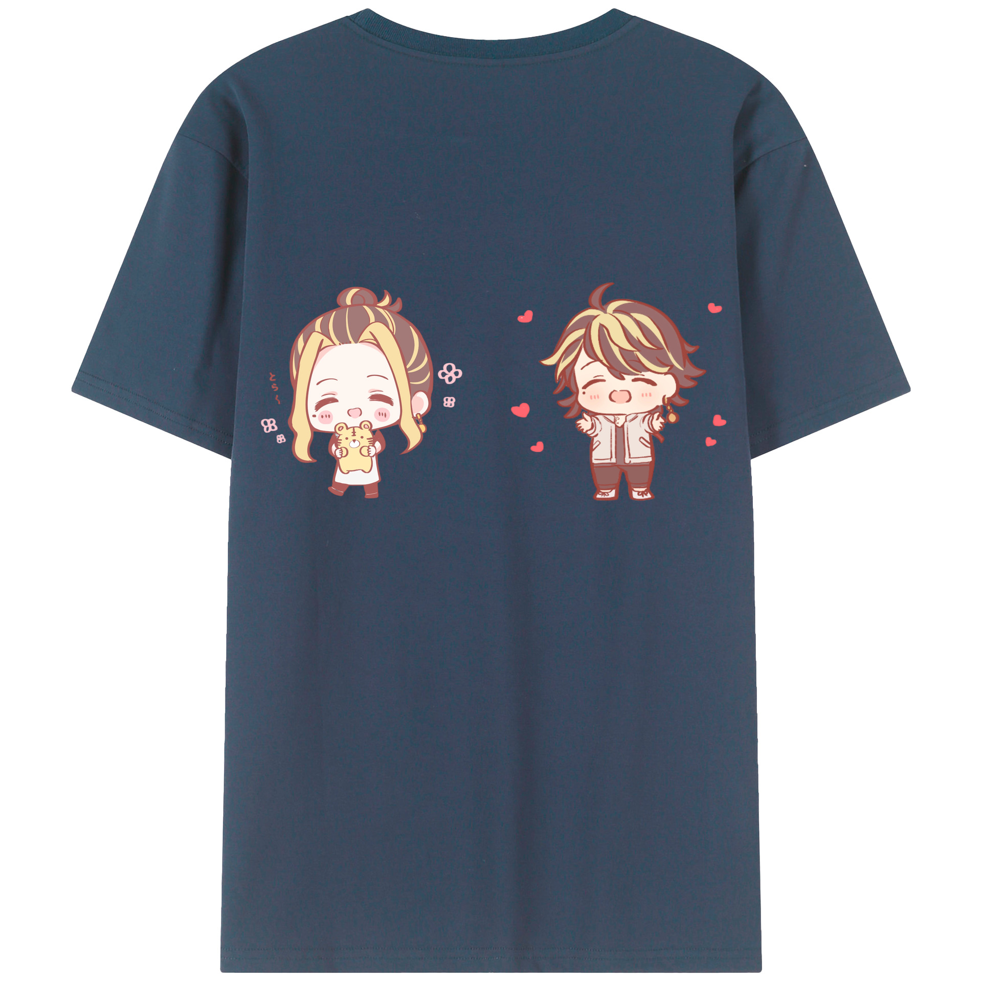 （画像用） 東京リベンジャーズ Tokyo Revengers 綿100％ メンズ半袖Tシャツ（バックプリント） 通気性