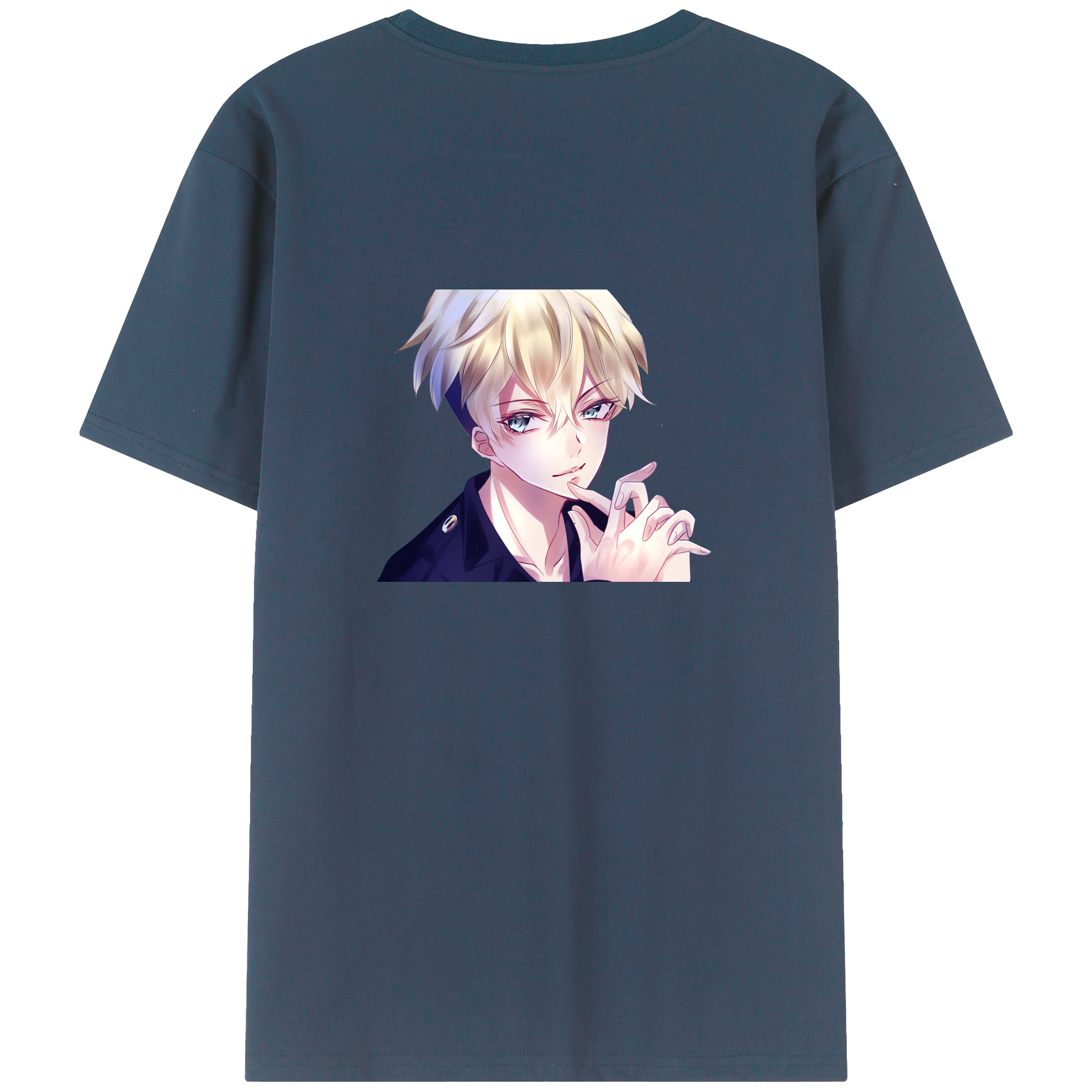 （画像用） 東京リベンジャーズ Tokyo Revengers 綿100％ メンズ半袖Tシャツ（バックプリント） 通気性