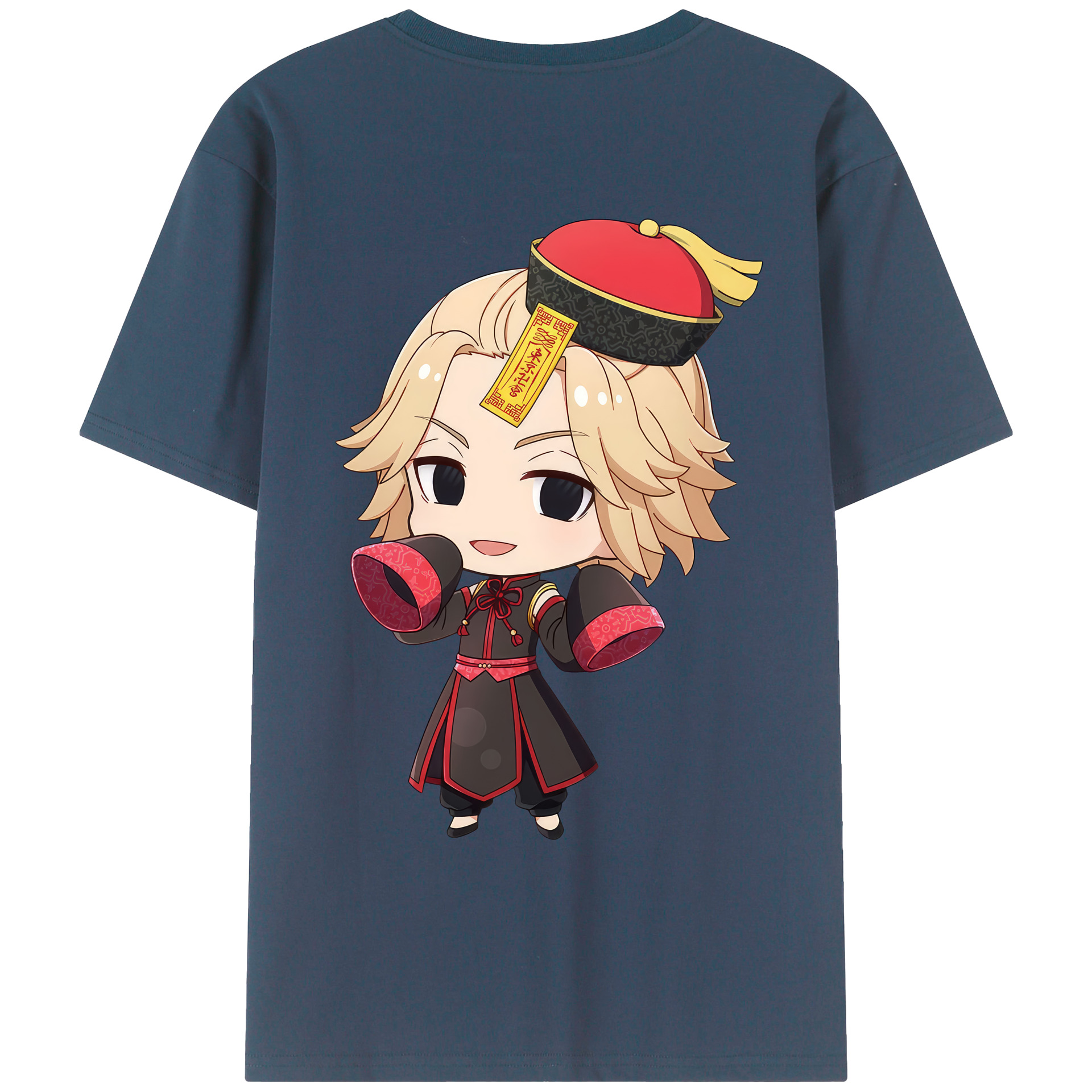 （画像用） 東京リベンジャーズ Tokyo Revengers 綿100％ メンズ半袖Tシャツ（バックプリント） 通気性