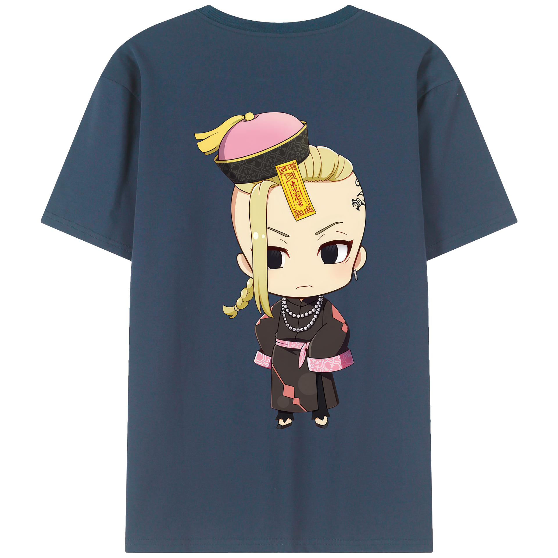 （画像用） 東京リベンジャーズ Tokyo Revengers 綿100％ メンズ半袖Tシャツ（バックプリント） 通気性