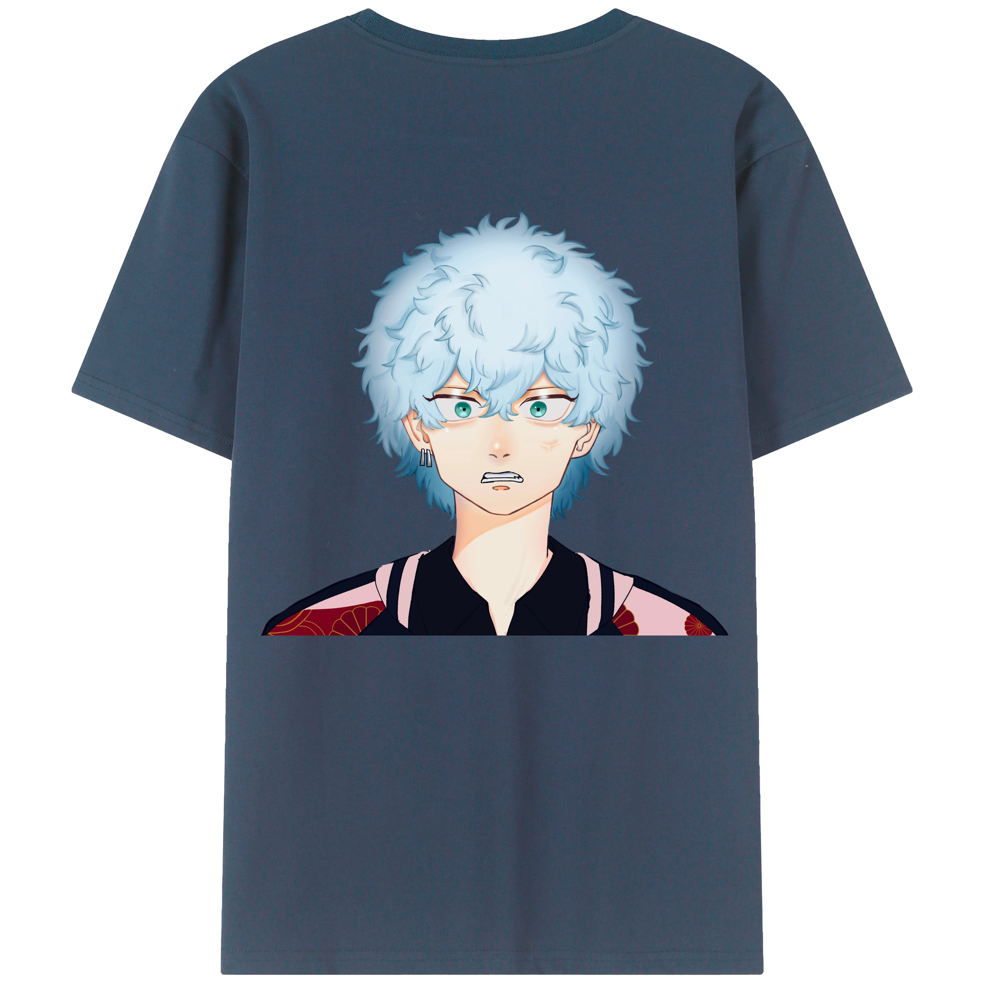 （画像用） 東京リベンジャーズ Tokyo Revengers 綿100％ メンズ半袖Tシャツ（バックプリント） 通気性