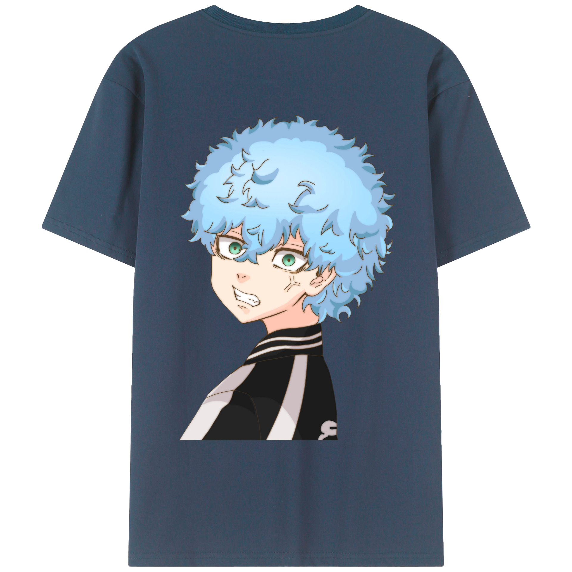 （画像用） 東京リベンジャーズ Tokyo Revengers 綿100％ メンズ半袖Tシャツ（バックプリント） 通気性