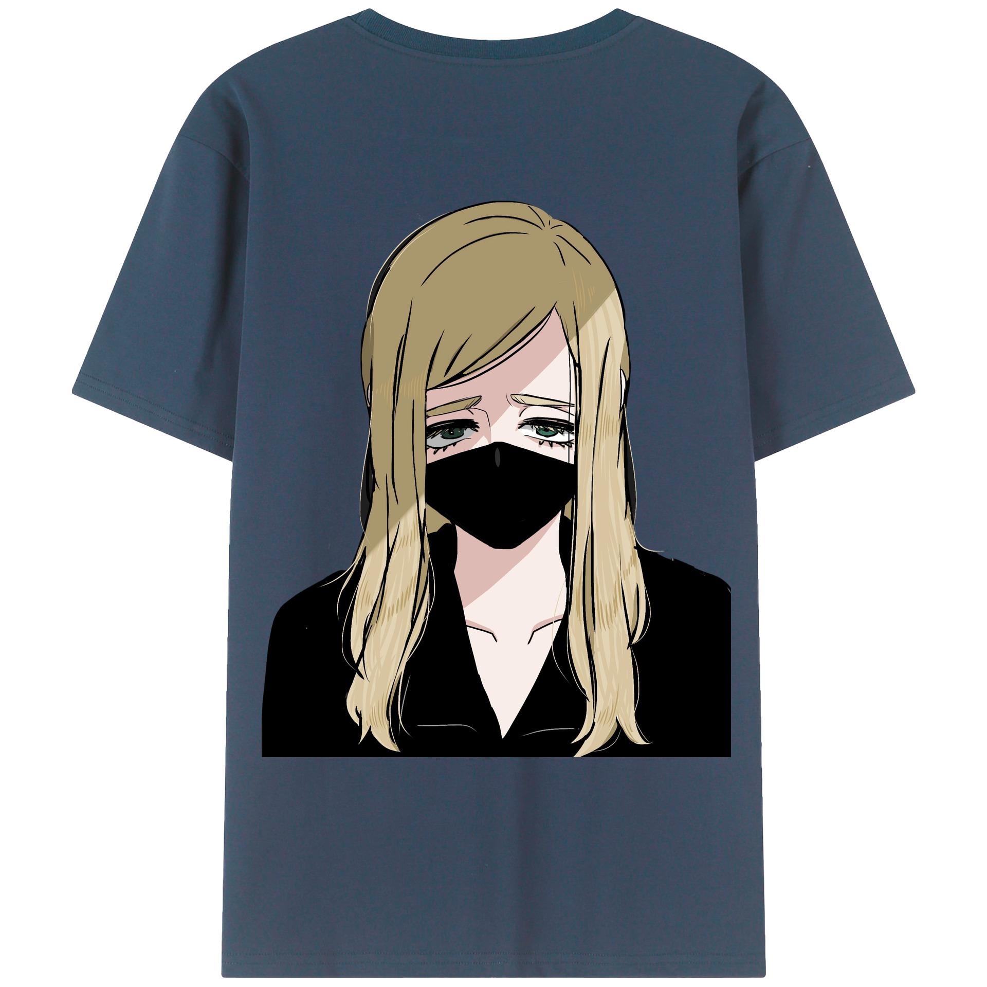 （画像用） 東京リベンジャーズ Tokyo Revengers 綿100％ メンズ半袖Tシャツ（バックプリント） 通気性