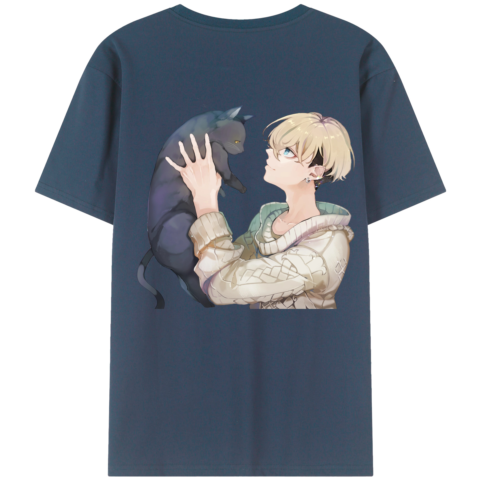 （画像用） 東京リベンジャーズ Tokyo Revengers 綿100％ メンズ半袖Tシャツ（バックプリント） 通気性