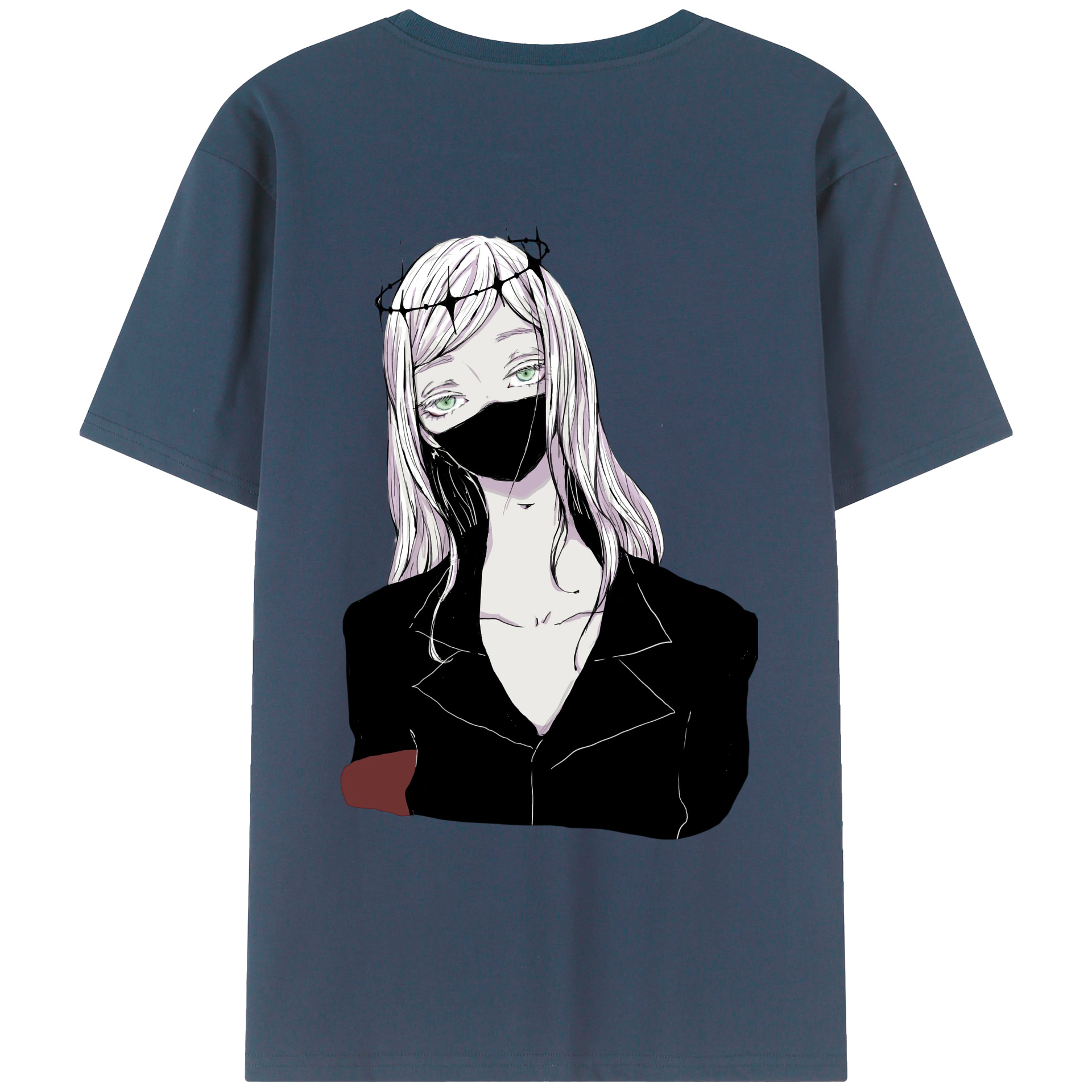 （画像用） 東京リベンジャーズ Tokyo Revengers 綿100％ メンズ半袖Tシャツ（バックプリント） 通気性