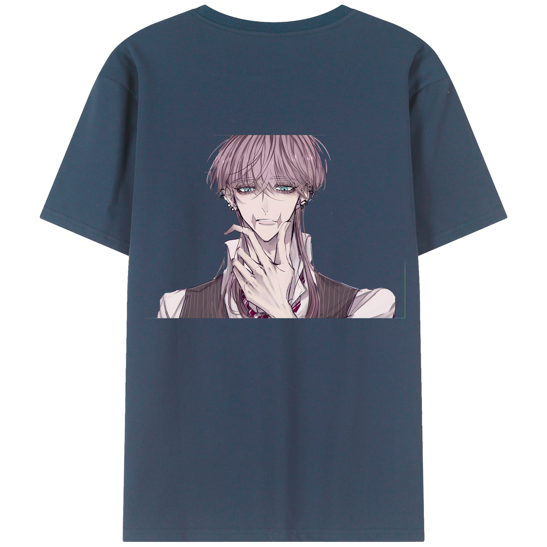 （画像用） 東京リベンジャーズ Tokyo Revengers 綿100％ メンズ半袖Tシャツ（バックプリント） 通気性