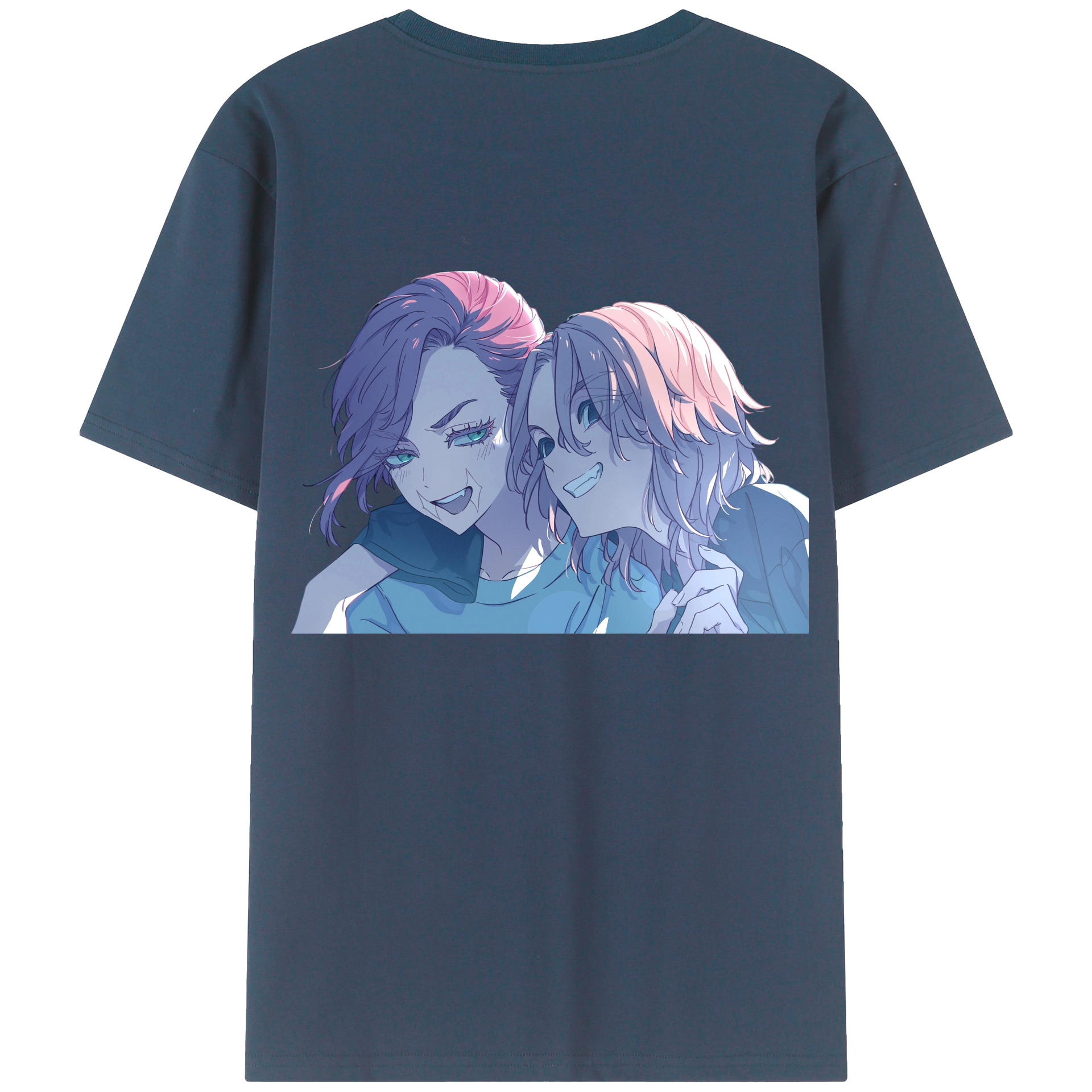 （画像用） 東京リベンジャーズ Tokyo Revengers 綿100％ メンズ半袖Tシャツ（バックプリント） 通気性