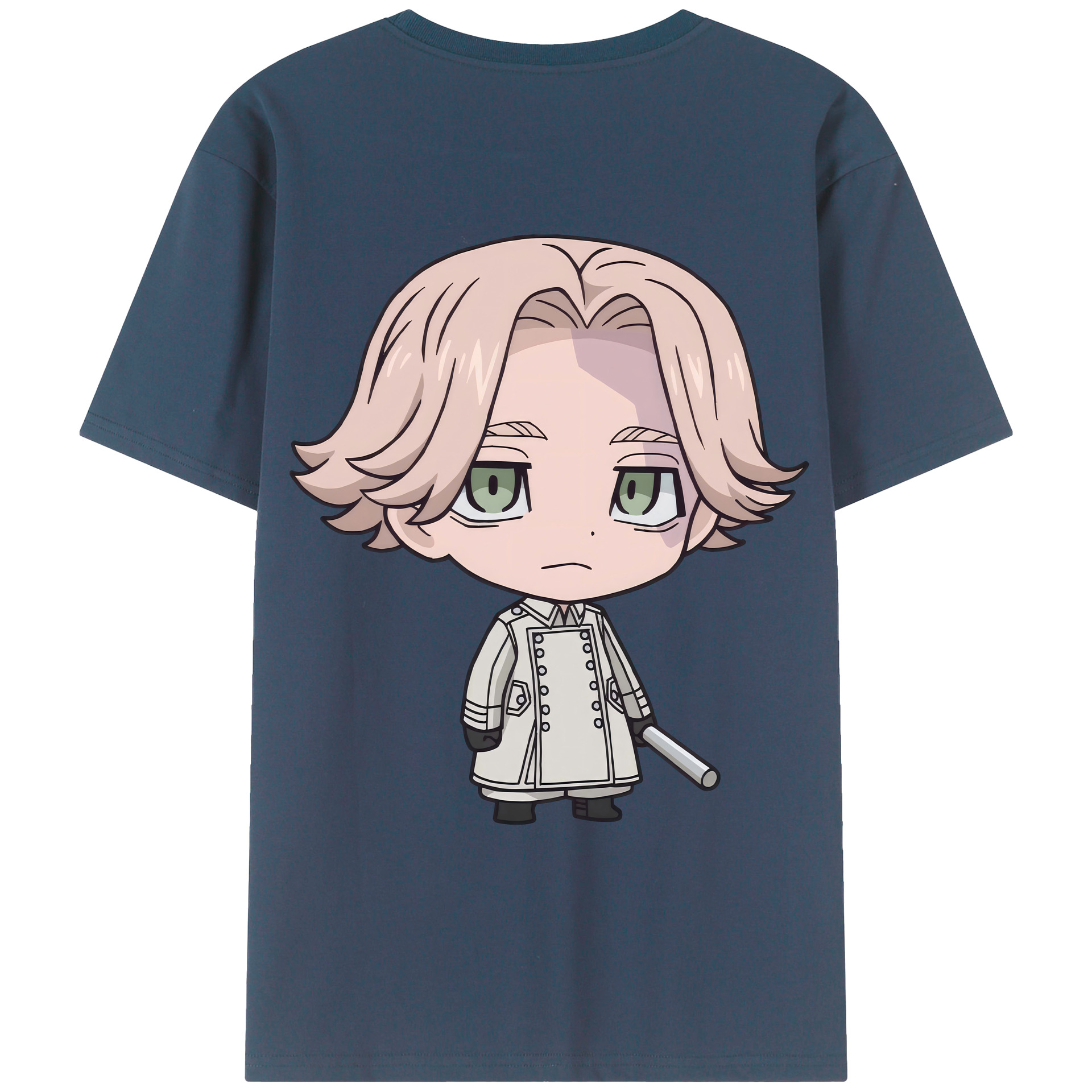 （画像用） 東京リベンジャーズ Tokyo Revengers 綿100％ メンズ半袖Tシャツ（バックプリント） 通気性