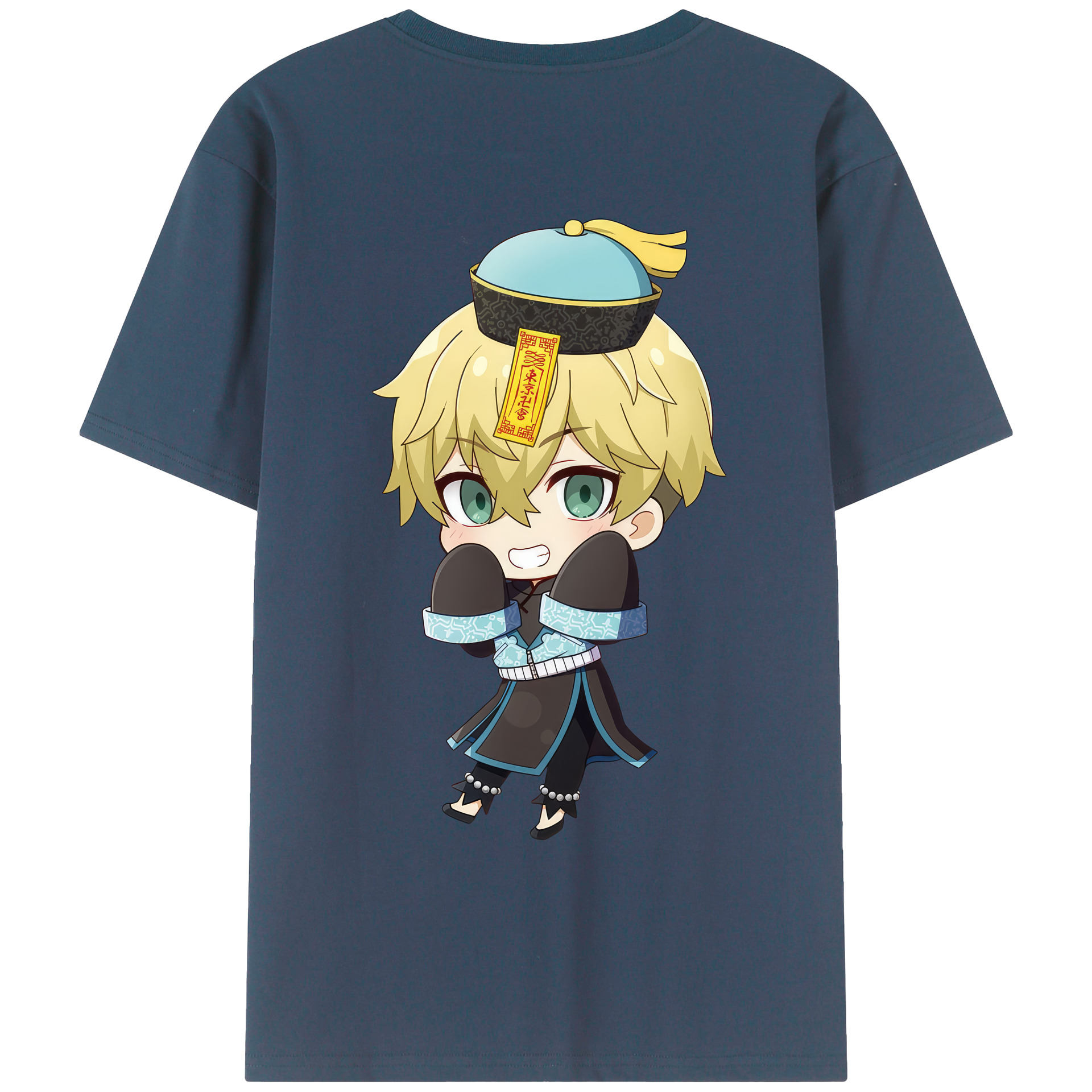 （画像用） 東京リベンジャーズ Tokyo Revengers 綿100％ メンズ半袖Tシャツ（バックプリント） 通気性