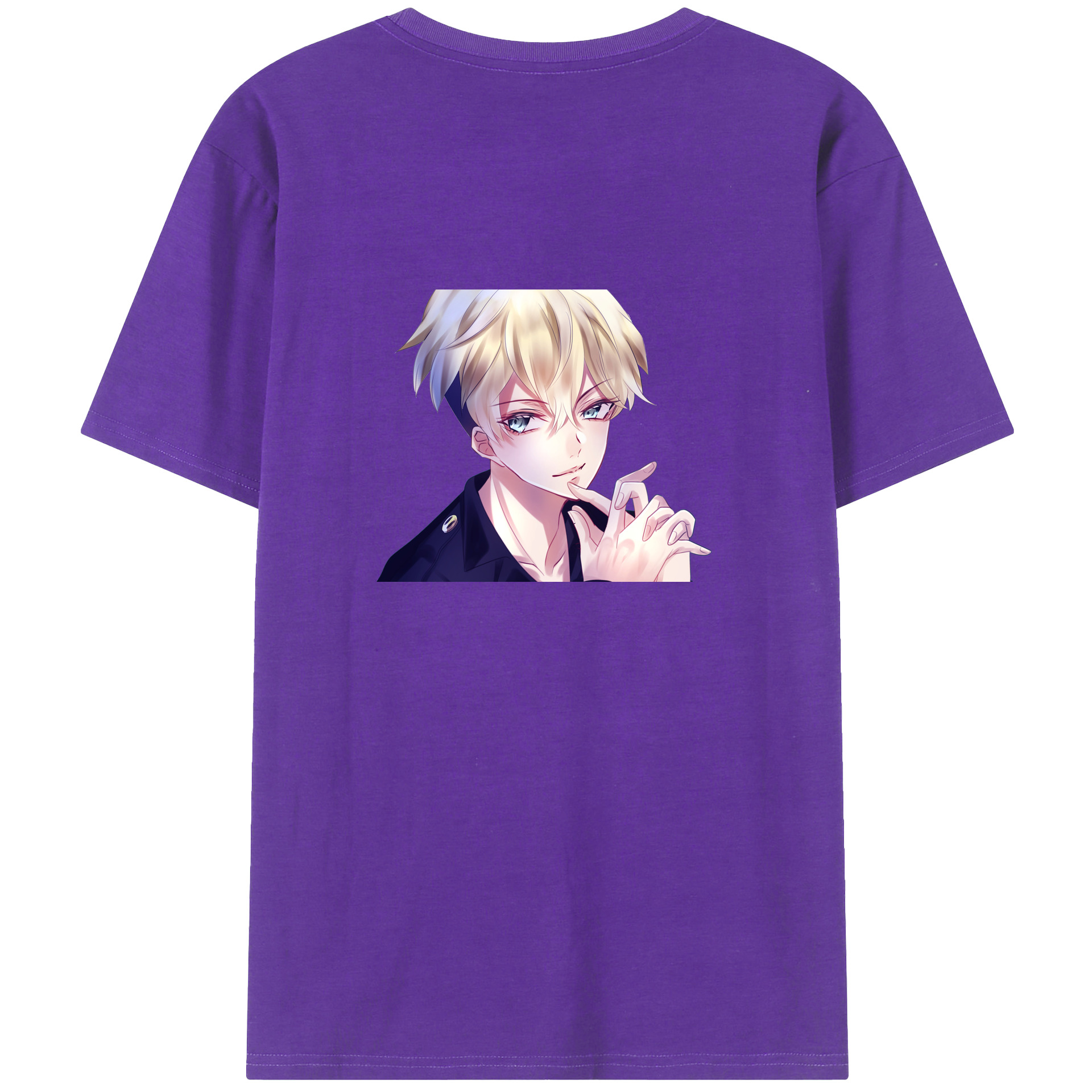 （画像用） 東京リベンジャーズ Tokyo Revengers 綿100％ メンズ半袖Tシャツ（バックプリント） 通気性