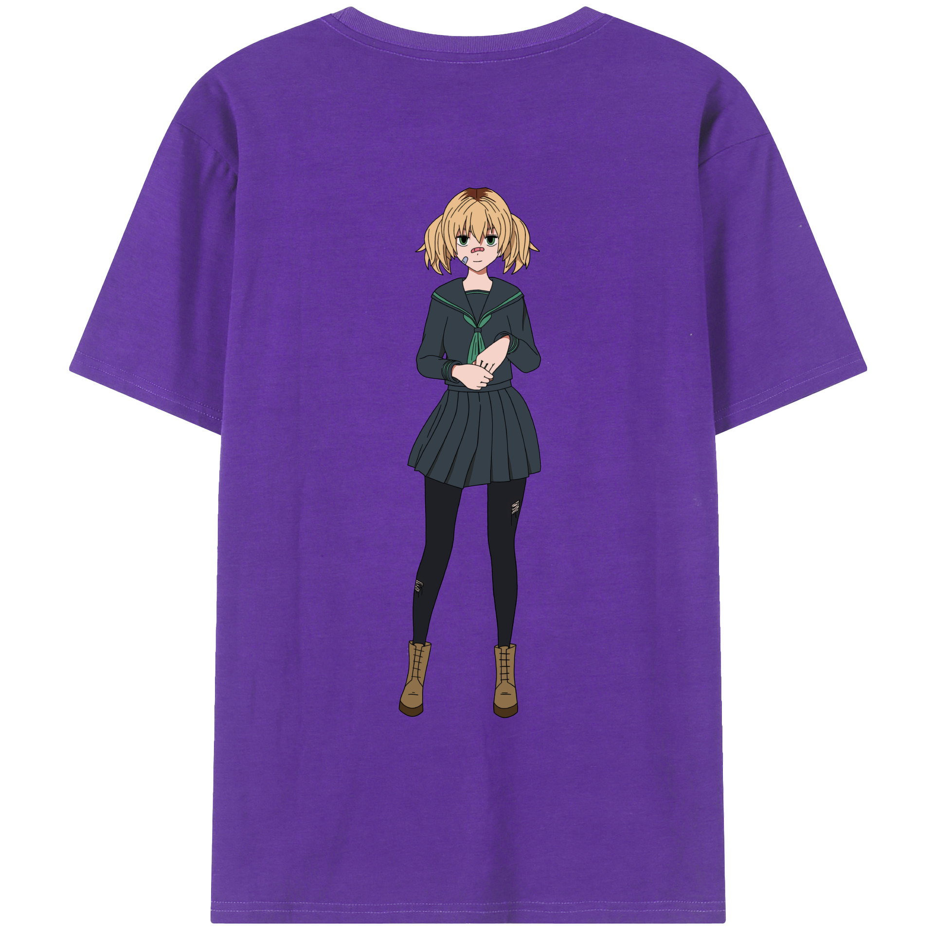 （画像用） 東京リベンジャーズ Tokyo Revengers 綿100％ メンズ半袖Tシャツ（バックプリント） 通気性