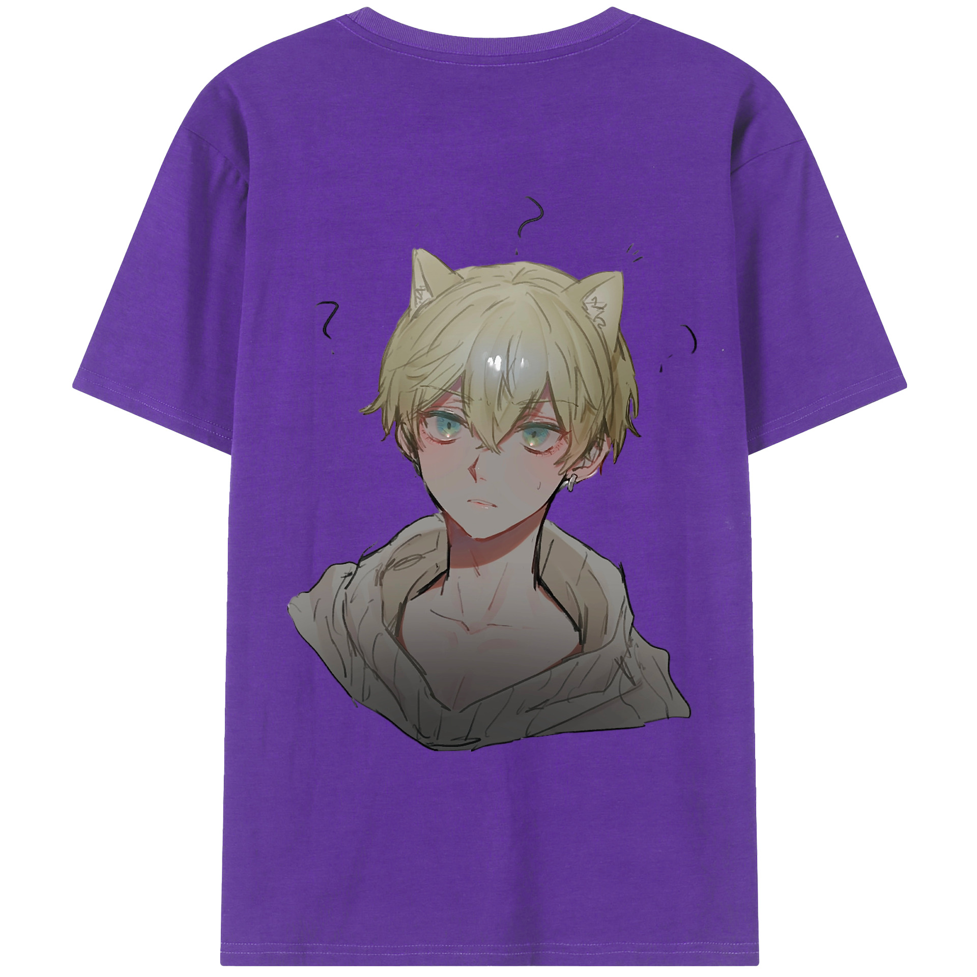 （画像用） 東京リベンジャーズ Tokyo Revengers 綿100％ メンズ半袖Tシャツ（バックプリント） 通気性